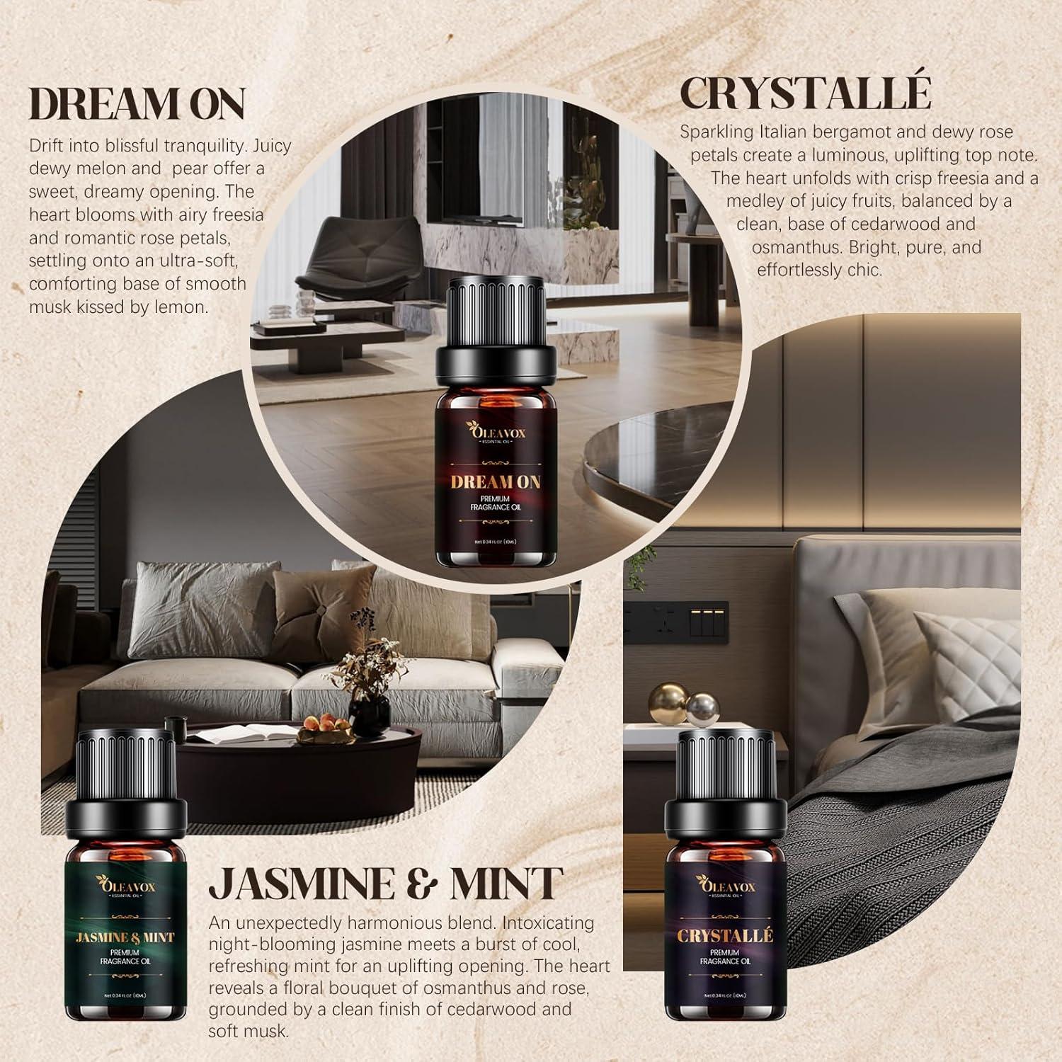 Juego de Aceites Esenciales OleaVox - 6 Fragancias de Lujo