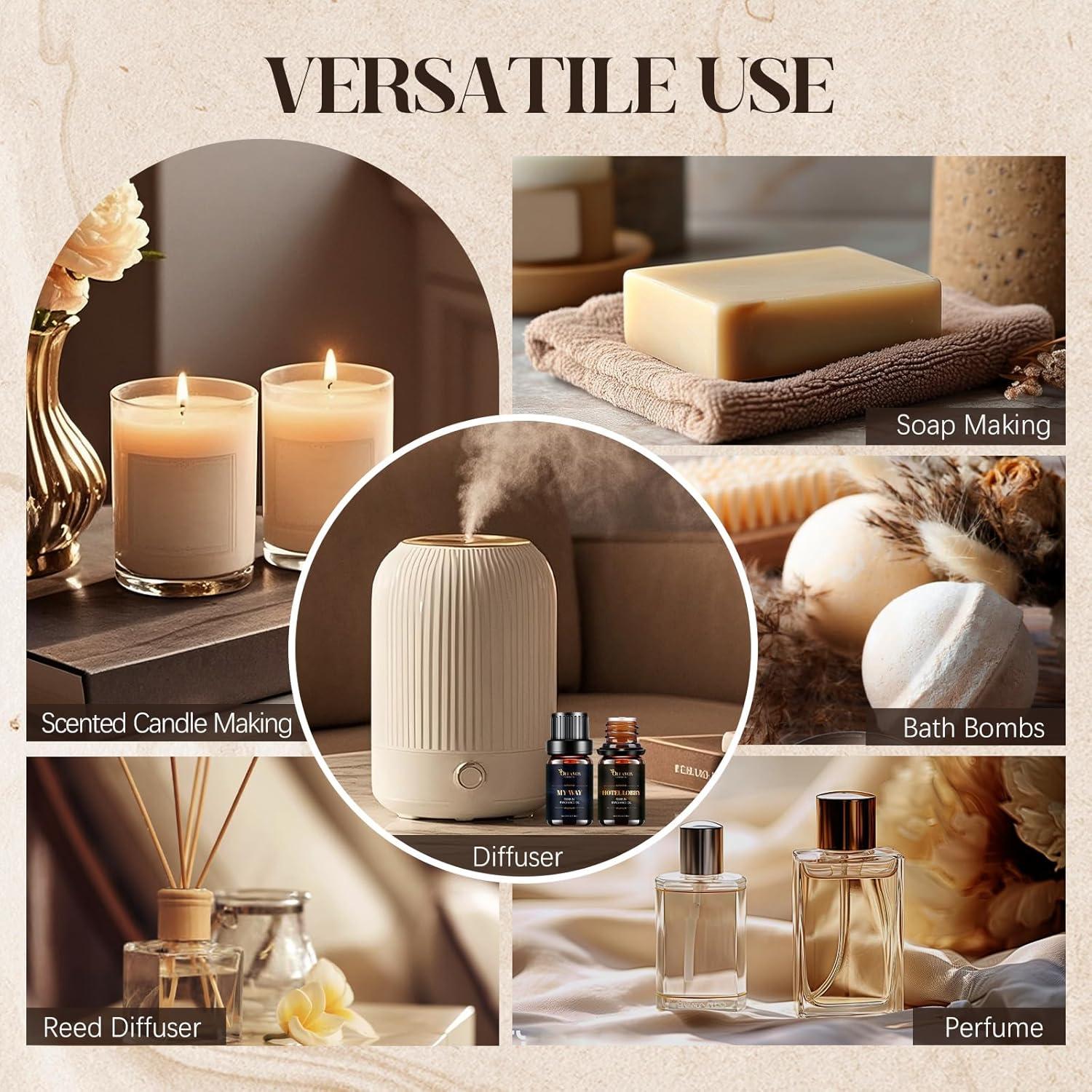 Juego de Aceites Esenciales OleaVox - 6 Fragancias de Lujo