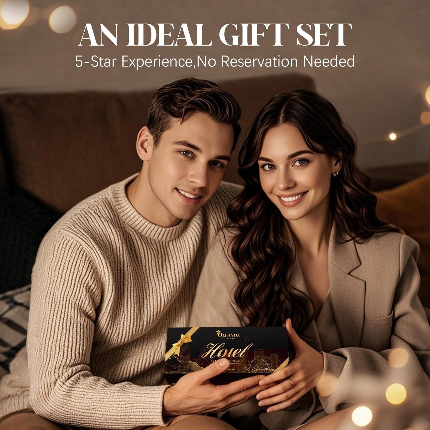 Juego de Aceites Esenciales OleaVox - 6 Fragancias de Lujo