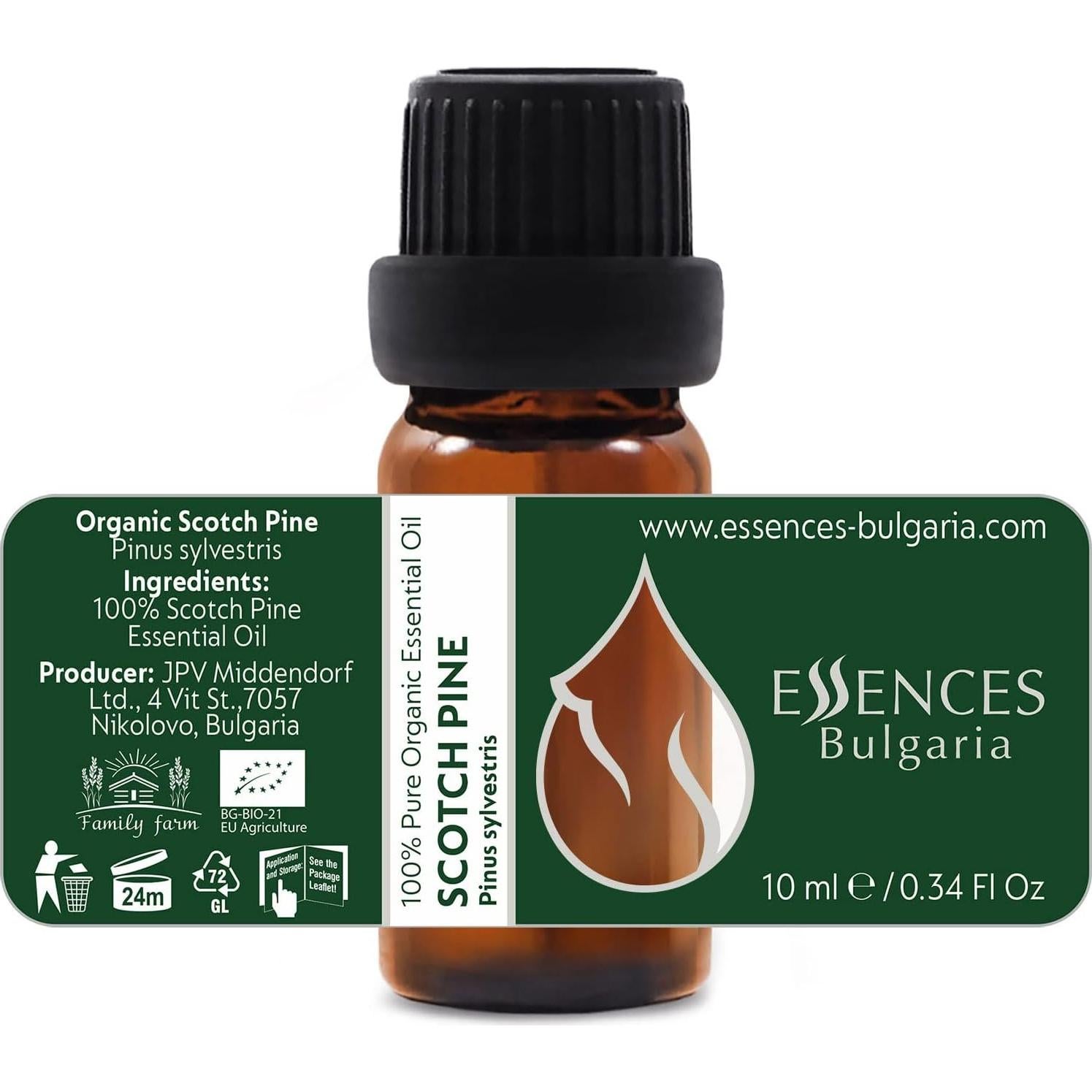 Set de Aceites Esenciales Orgánicos Magia del Bosque 3x10ml