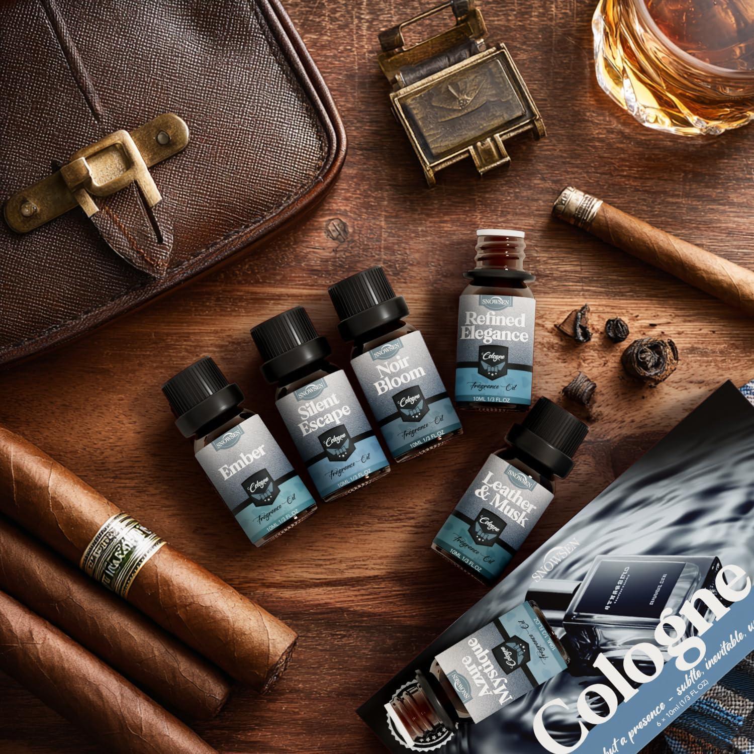 Juego de Aceites Esenciales SNOWSEN para Difusores 6 Aromas