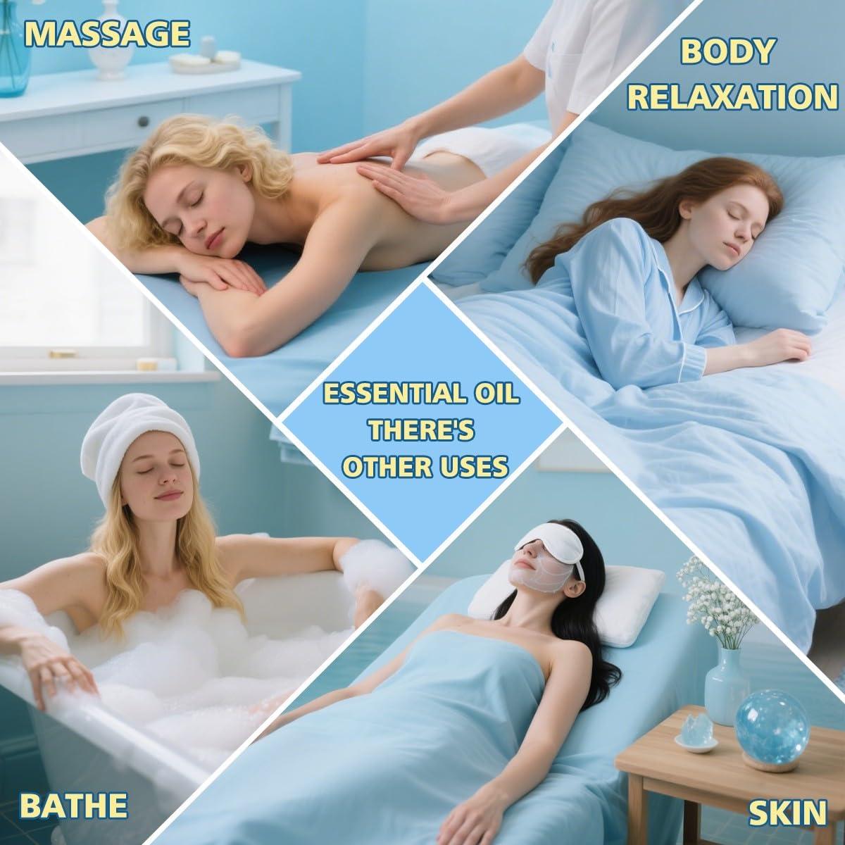 Juego de Aceites Esenciales GV77ZF - 6 Botellas 120 ml