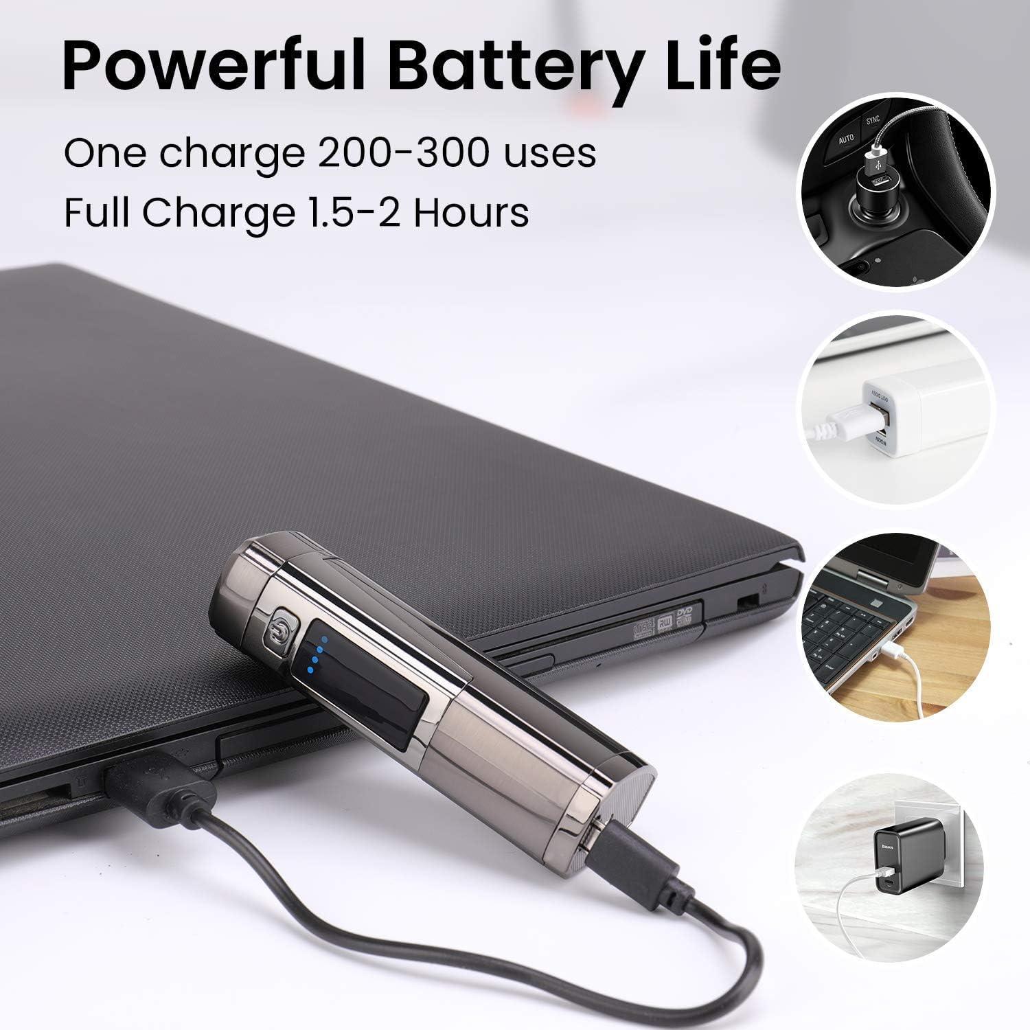 Encendedor Eléctrico Recargable Anglink Triple Arco a Prueba de Viento