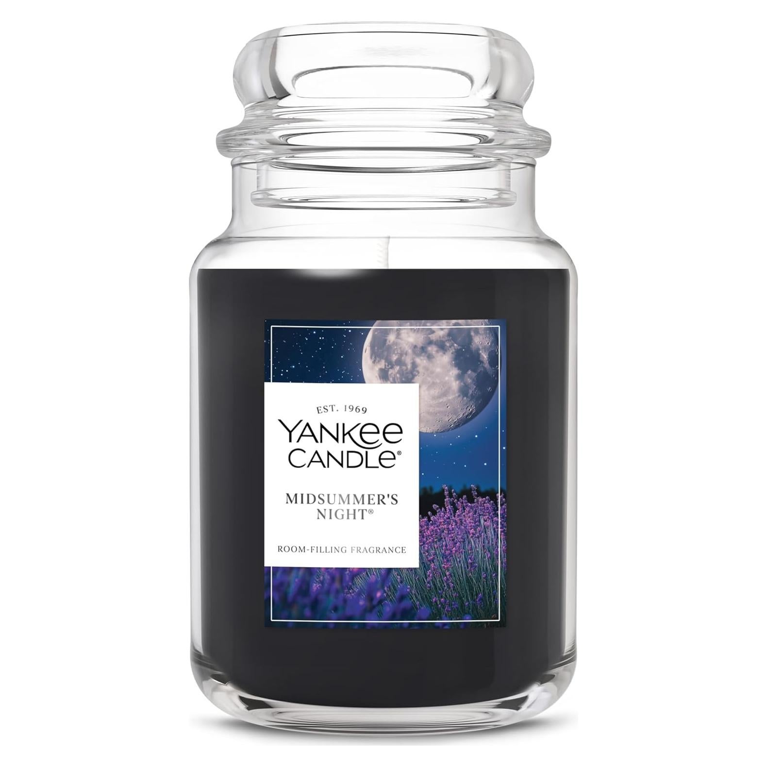 Vela Aromática Tarro Grande Yankee Candle Noche de Verano 623g
