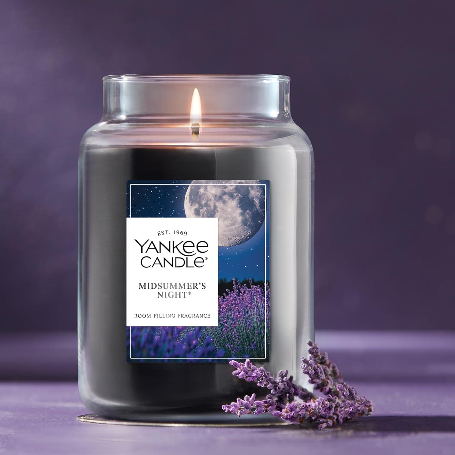 Vela Aromática Tarro Grande Yankee Candle Noche de Verano 623g