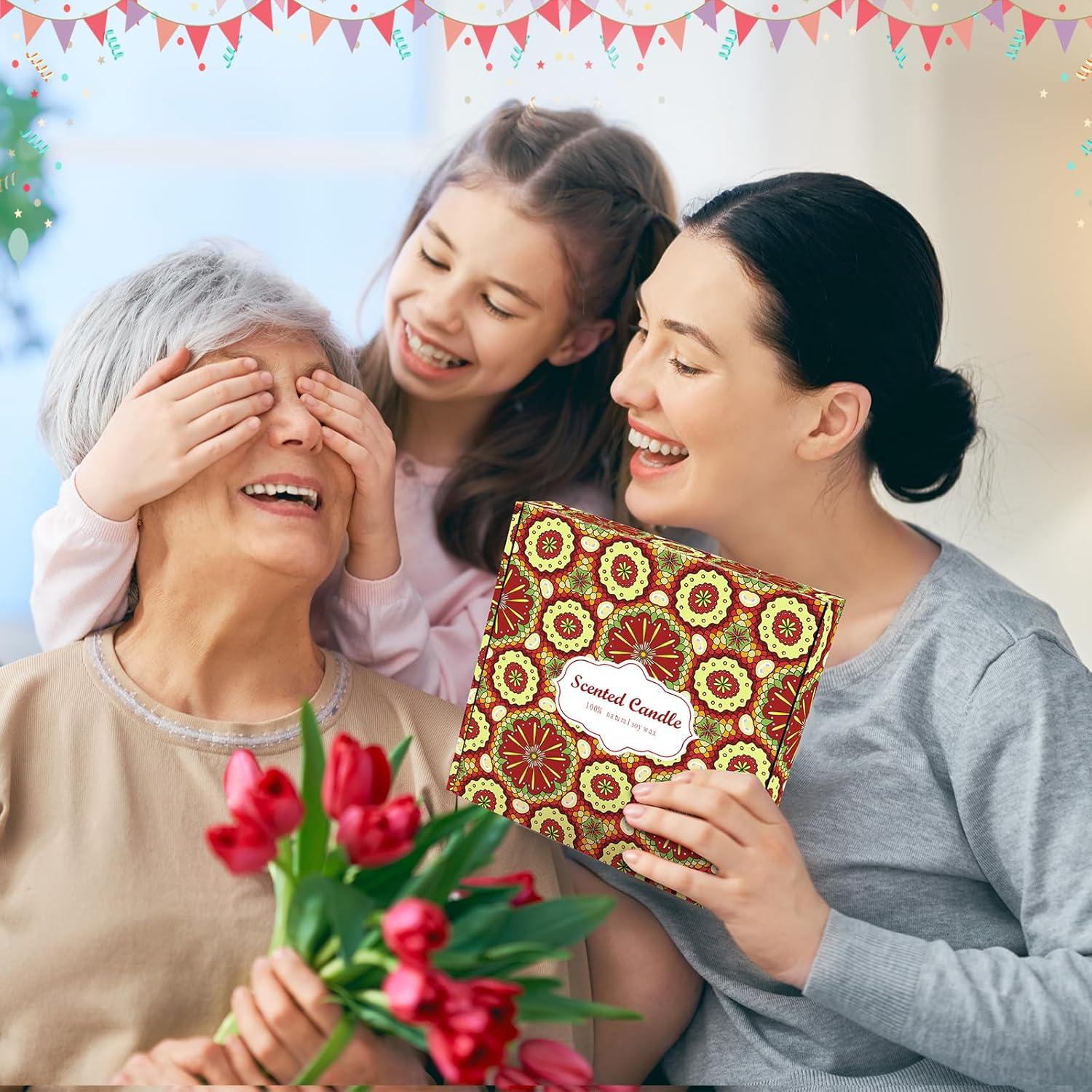 Set de 9 Velas Aromáticas OFUN de Cera de Soja 140-200 Horas