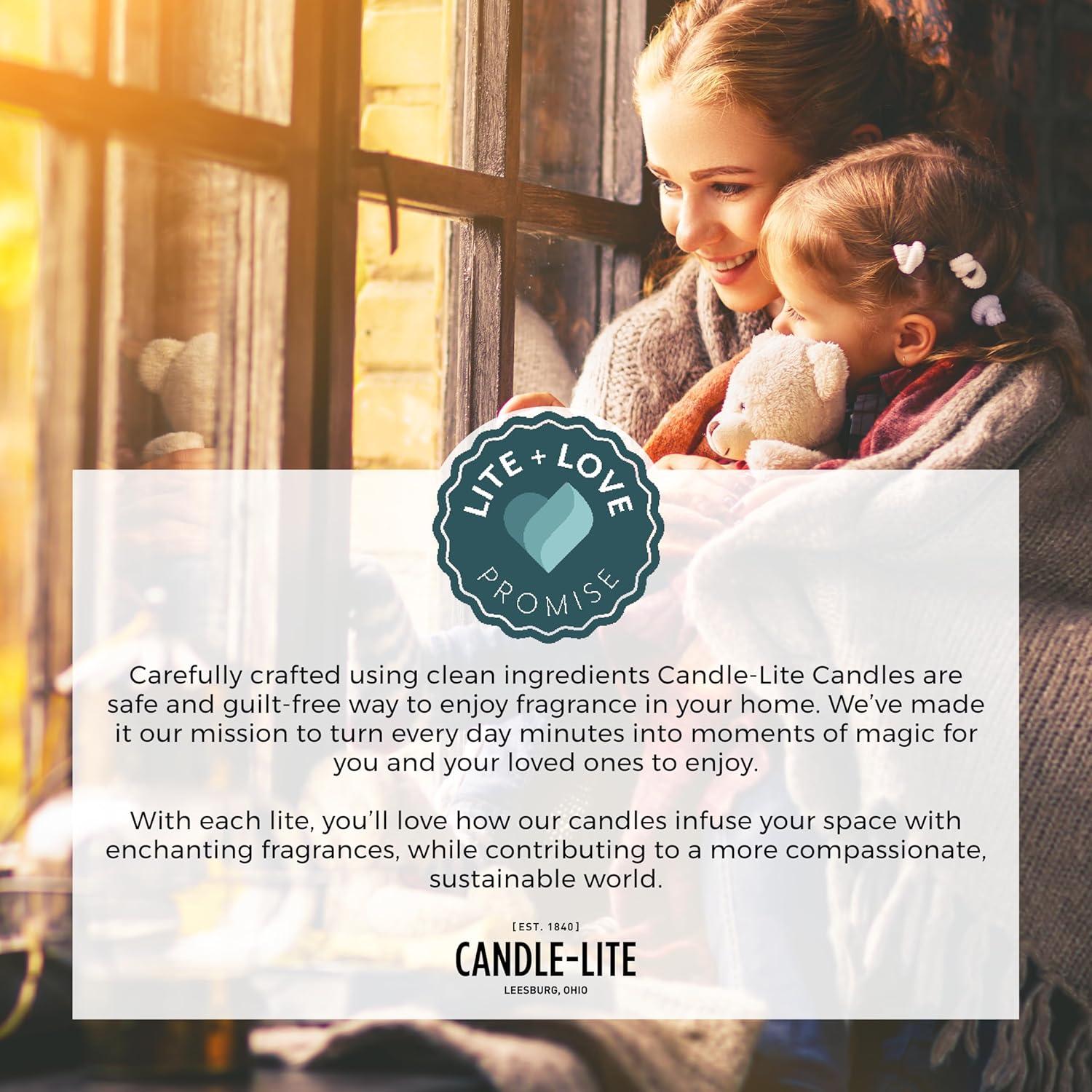 Vela Aromática Candle-lite 18 oz Remolino de Vainilla Cremosa