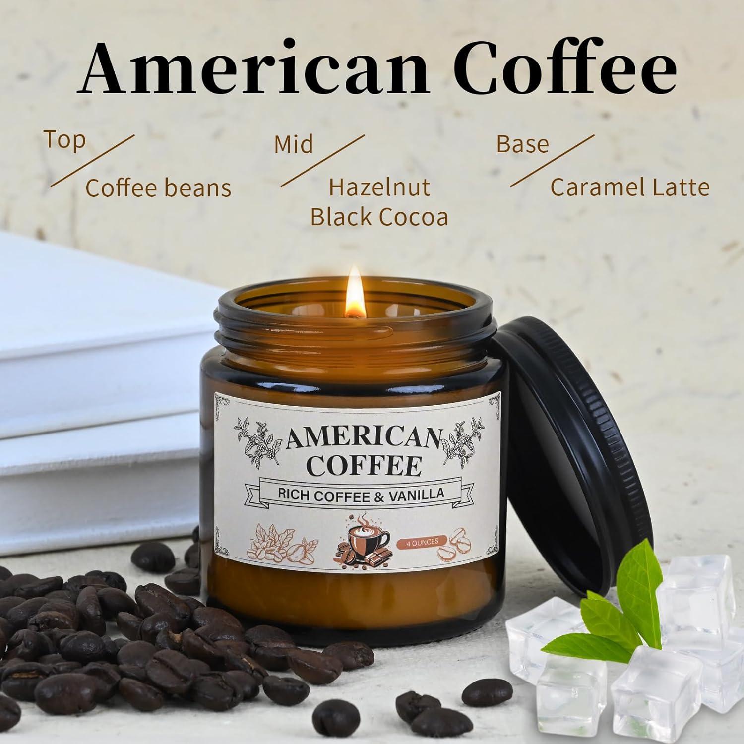 Vela Aromática de Soja Yushan - 113g Café Americano