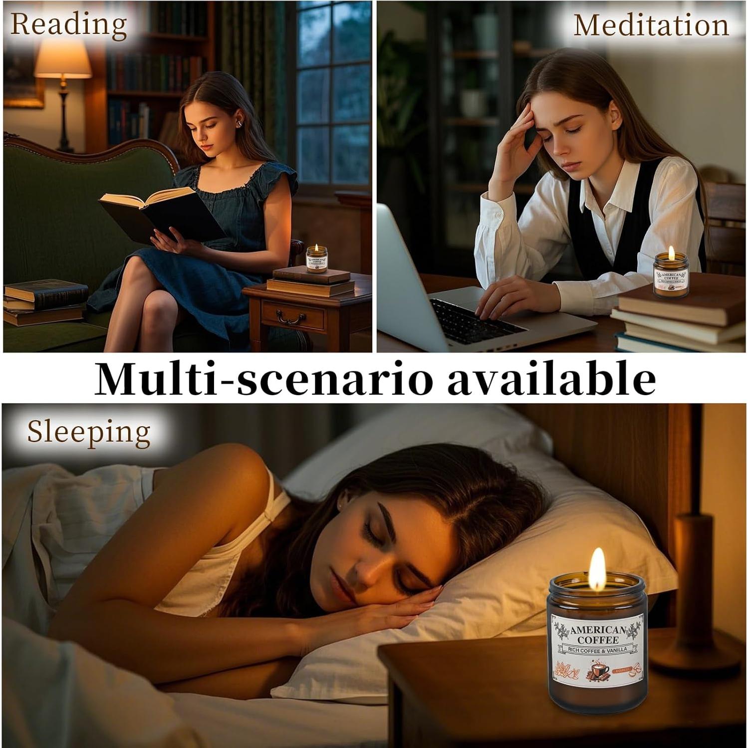 Vela Aromática de Soja Yushan - 113g Café Americano