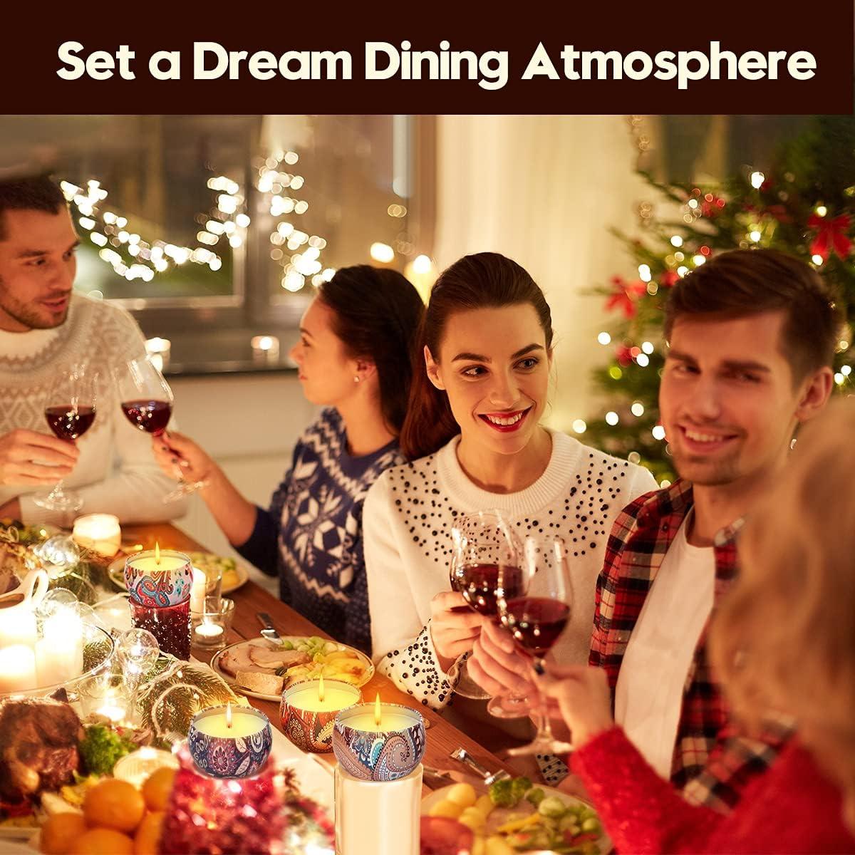 Juego de 12 Velas Aromáticas de Soja Primevolve - 70.9g