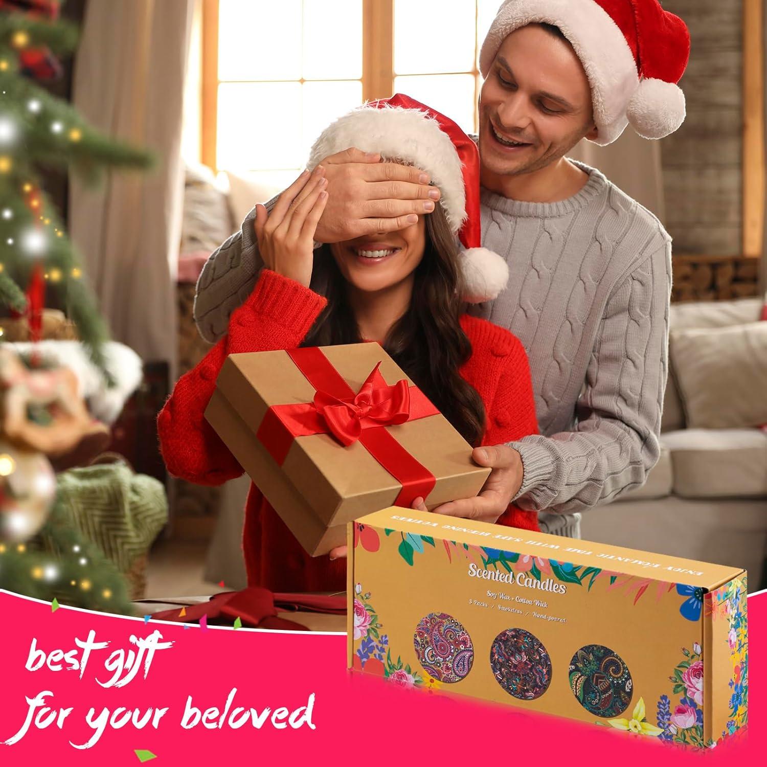 Set de 3 Velas Aromáticas Hausware - Soja 70.9g - Lavanda, Vainilla, Rosa