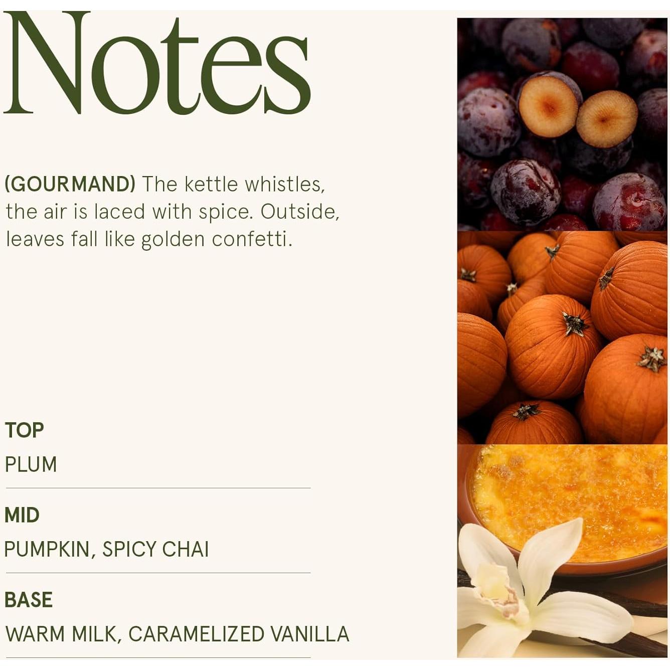 Vela Aromática de Soja LA JOLIE MUSE 340g Chai de Calabaza