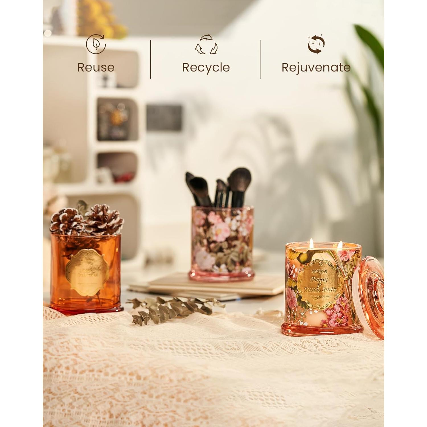 Vela Aromática M&SENSE OceanEscape 360g Soja Natural 75h