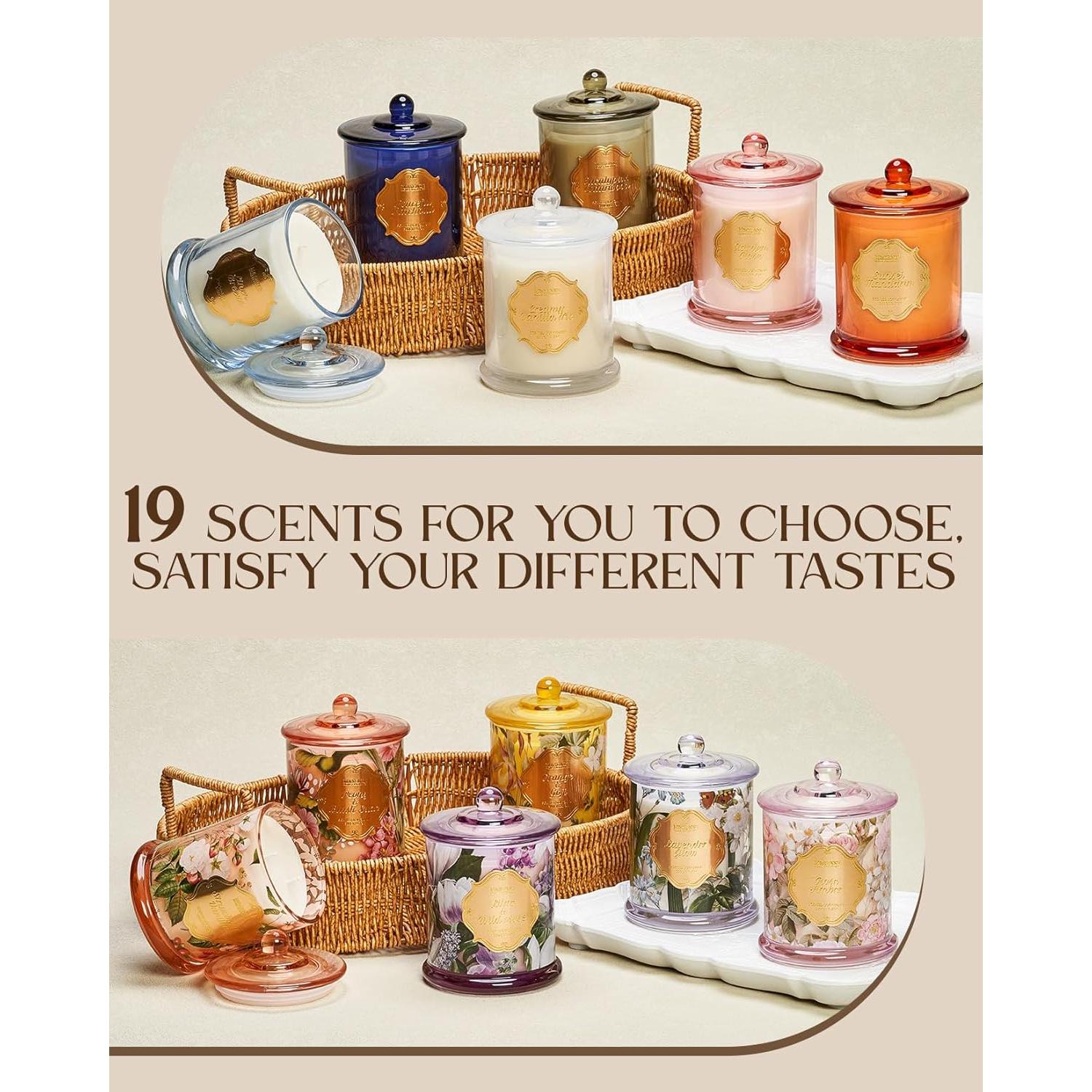 Vela Aromática M&SENSE OceanEscape 360g Soja Natural 75h