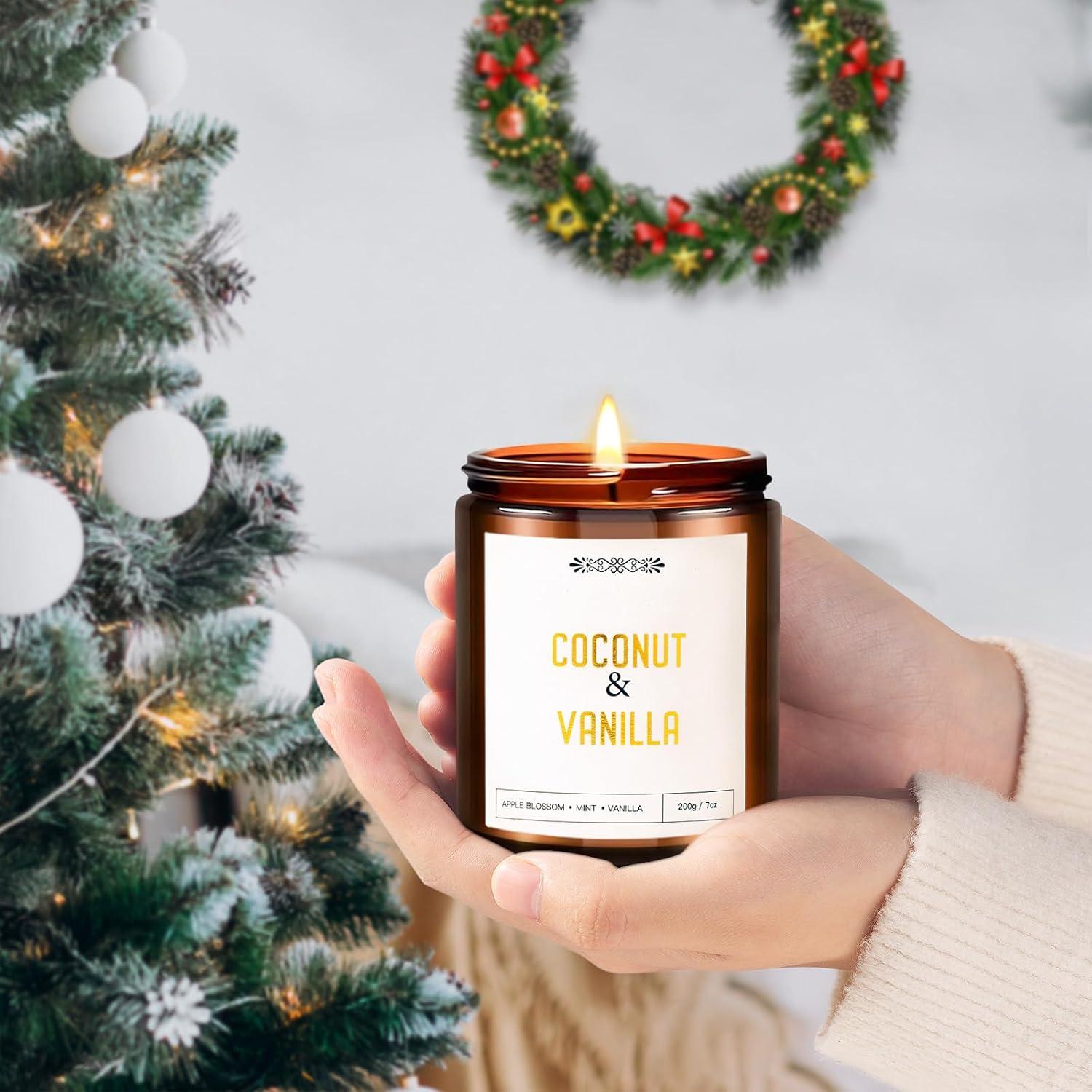 Set de 6 Velas Aromáticas Yinuo de Soja 198g - Regalo Ideal