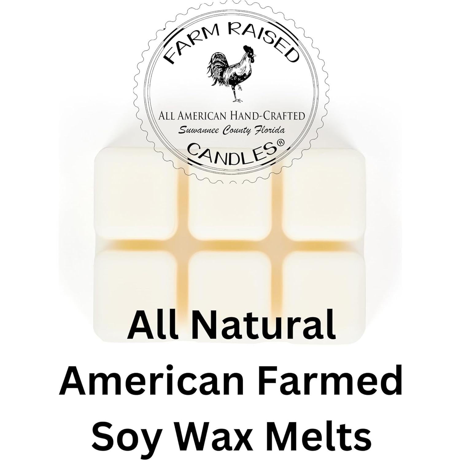 Melts de Cera de Soja Velas Criadas en Granja - Otoño 1 LB