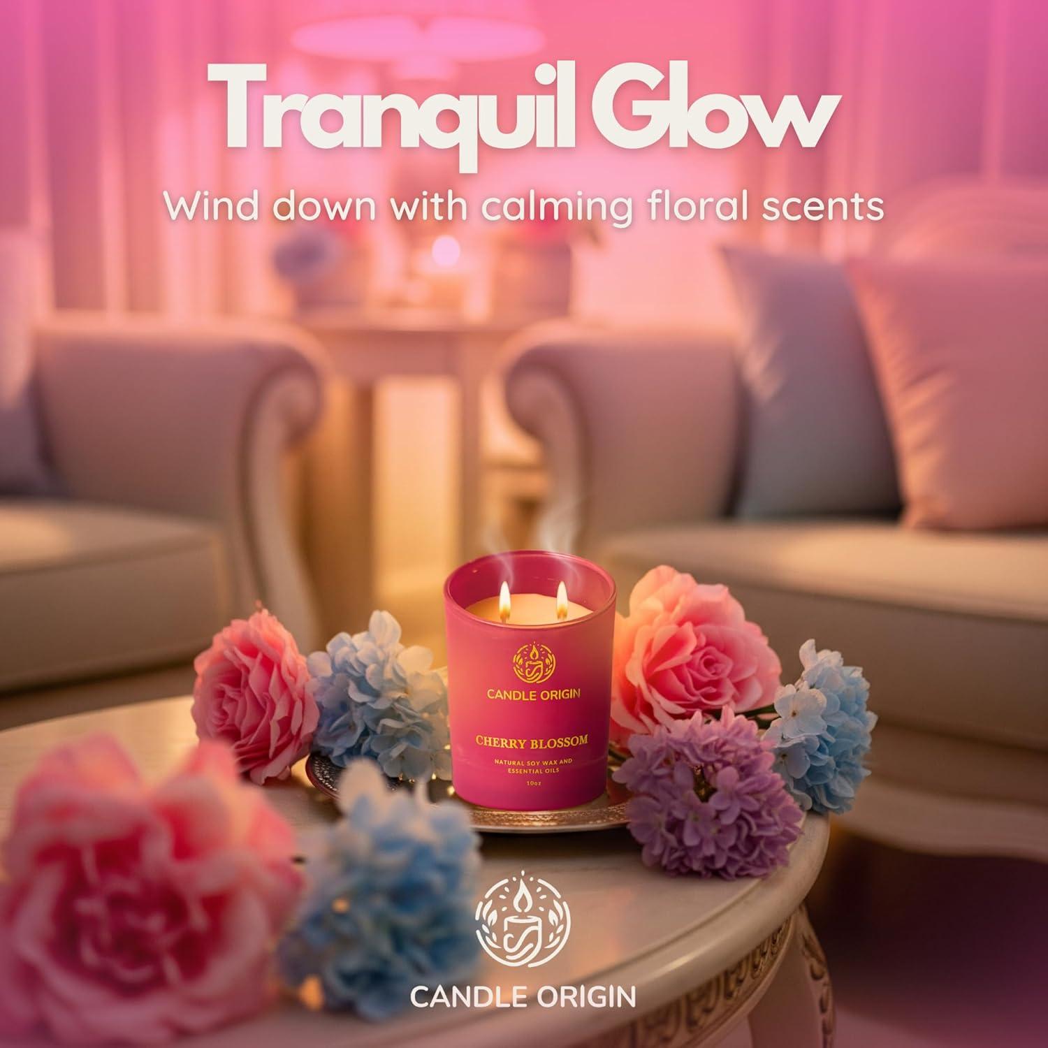 Juego de Velas Aromáticas Candle Origin 3x300g Floral