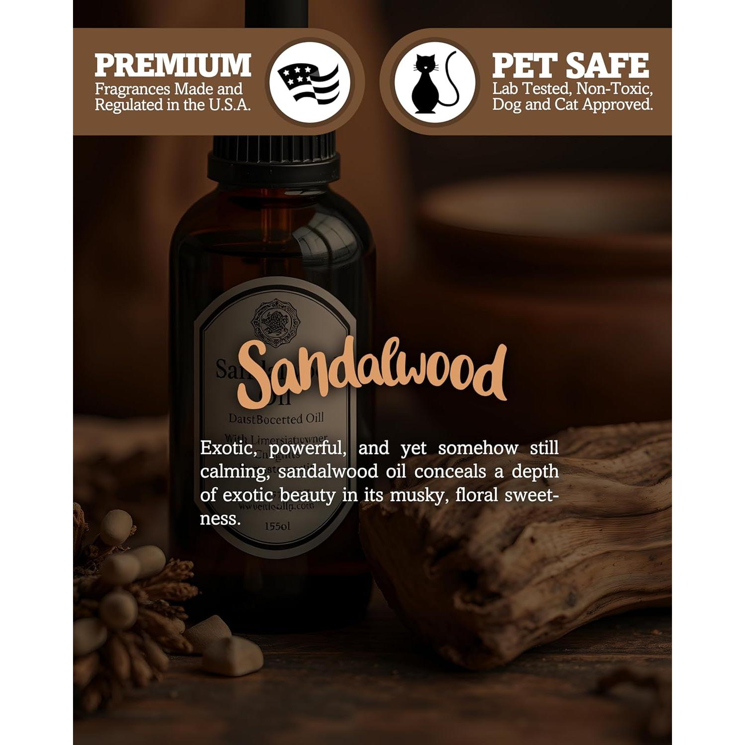 Velas Votivas de Soja Sándalo Shortie's - 6 Recargas Aromáticas