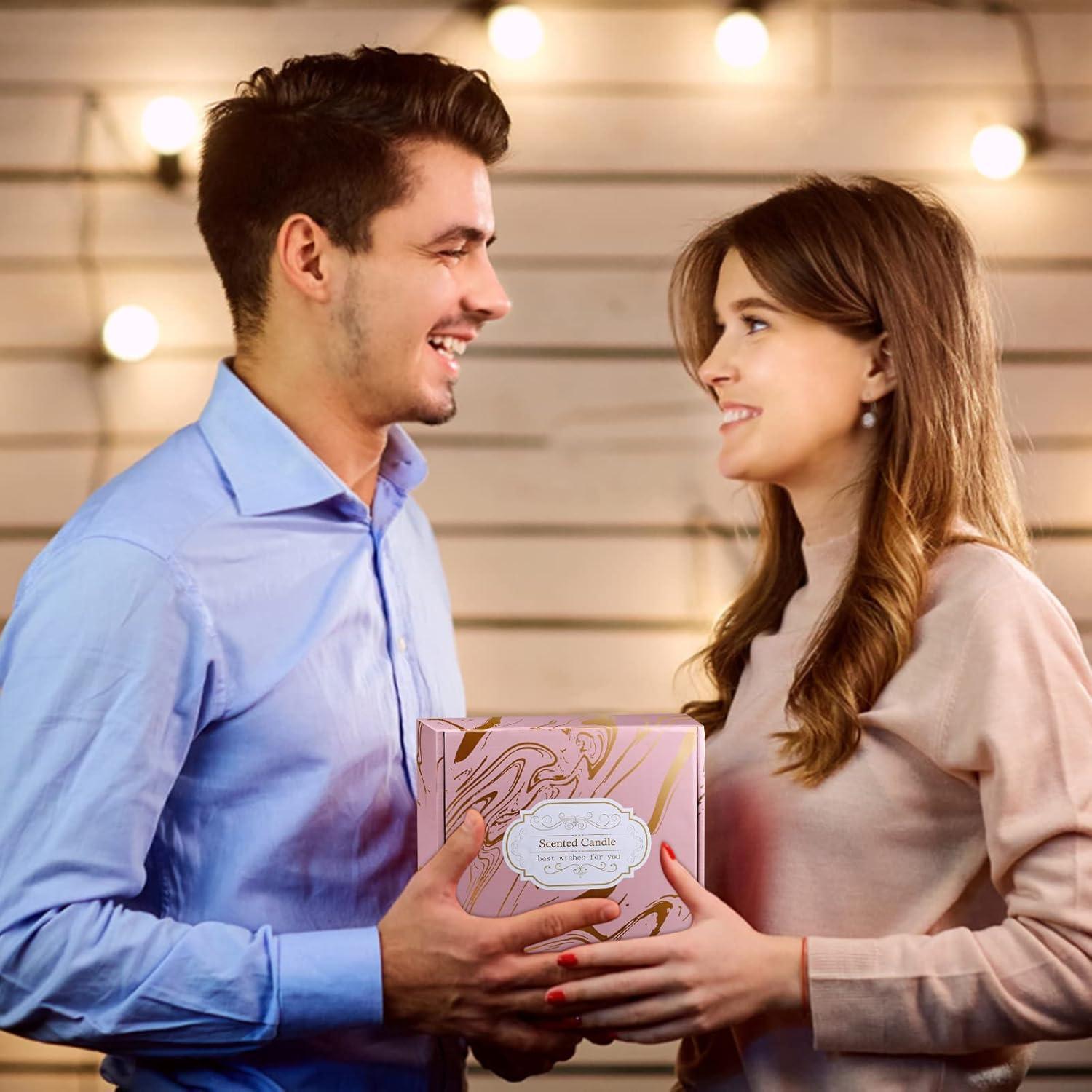 Conjunto de 9 Velas Aromáticas Aottom de Cera de Soja 70.9g