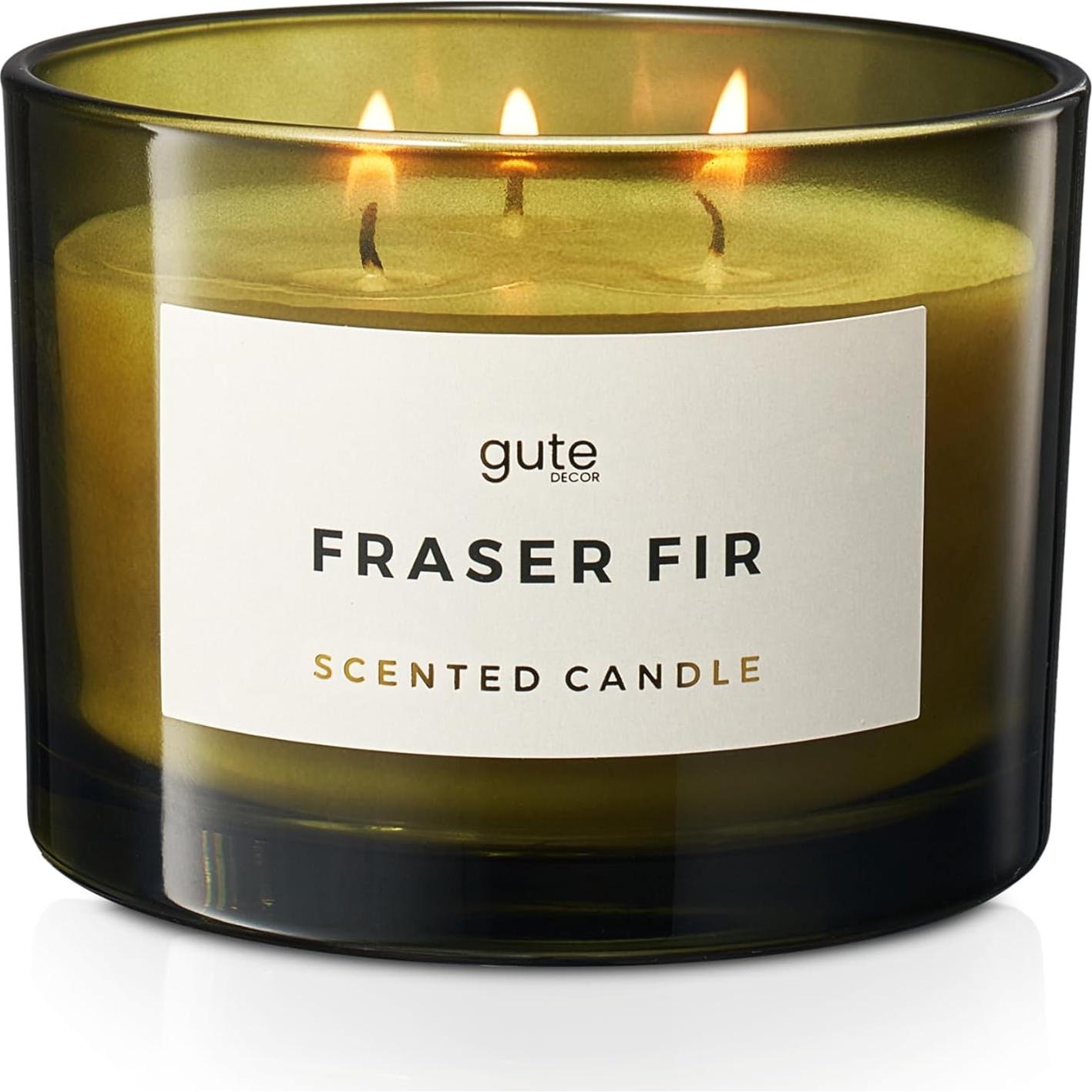Vela Aromática de Soja 3 Mechas Gute 17oz Abeto Fraser