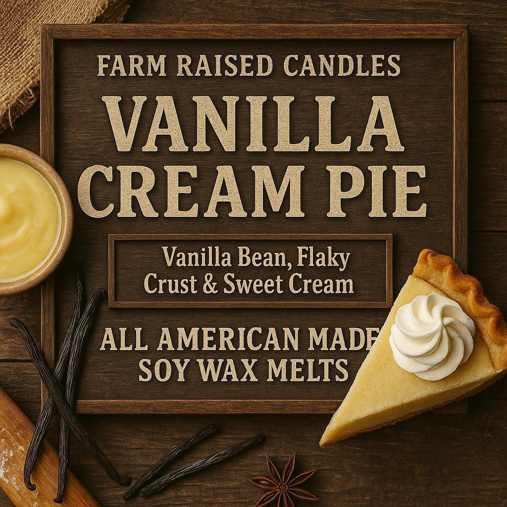 Ceritas de Cera de Soja Velas Criadas en Granja - 5 Aromas Otoñales - 454 g