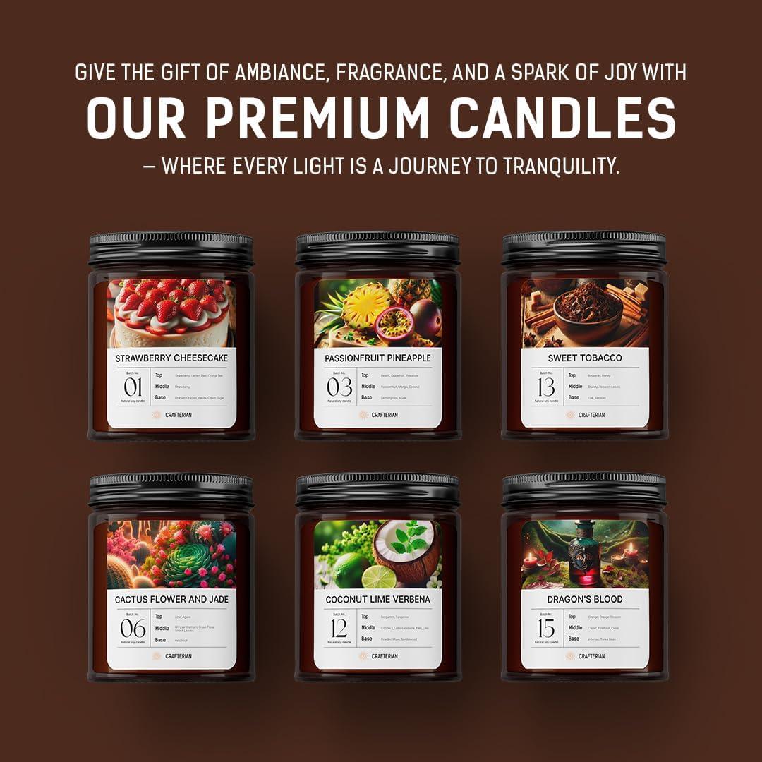 Vela Aromaterapia Palo Santo Cera Soja 100% Natural 226 g