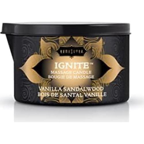 Vela de Masaje KAMA SUTRA 170g - Aceite de Coco y Sándalo