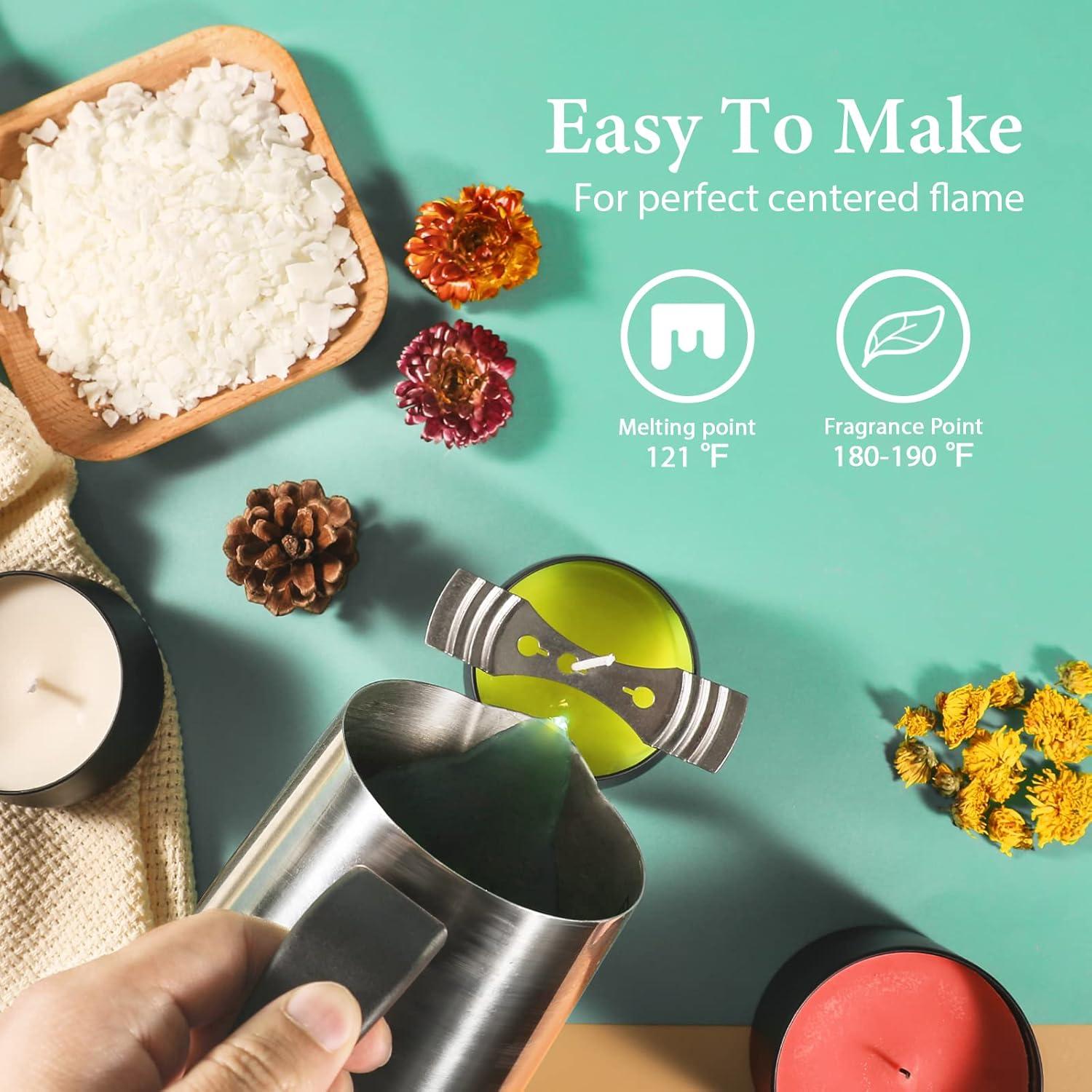 Kit de Fabricación de Velas SAEUYVB - Cera de Soya 0.91 kg