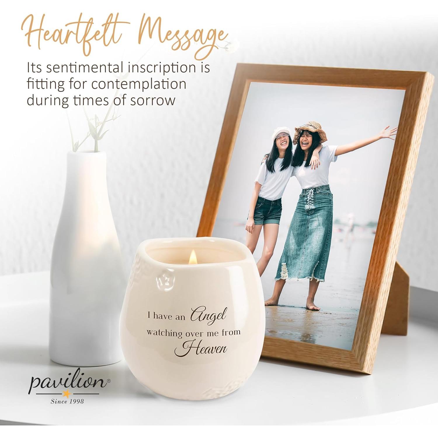 Vela Conmemorativa Pavilion Cielo 227g Cera de Soja Blanca