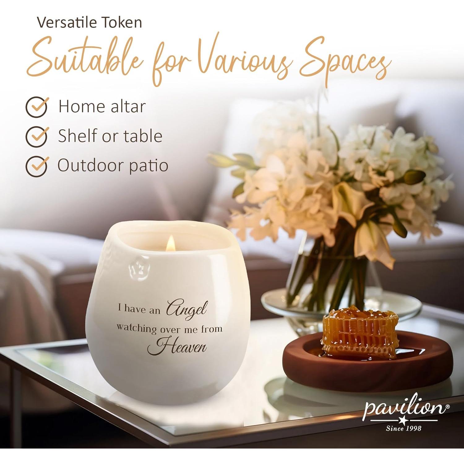 Vela Conmemorativa Pavilion Cielo 227g Cera de Soja Blanca