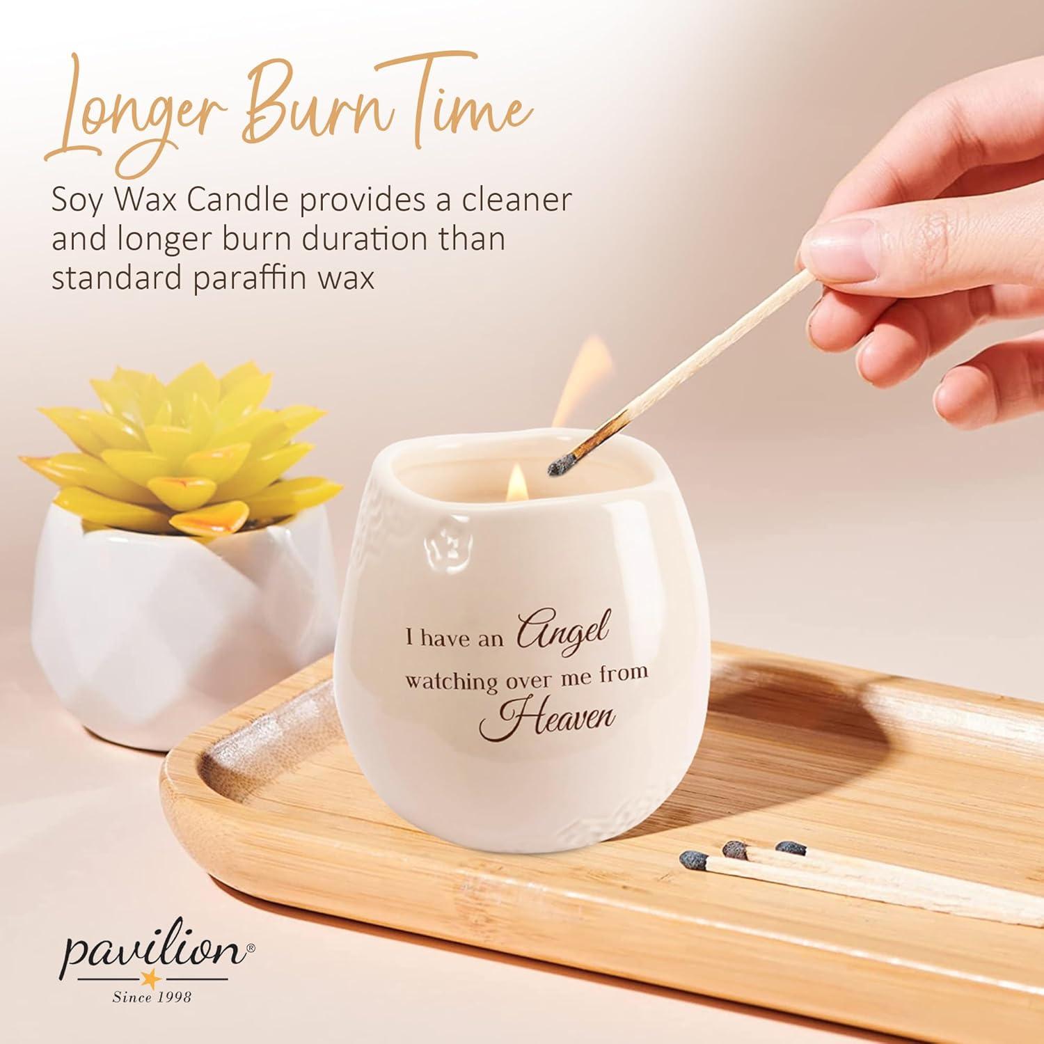 Vela Conmemorativa Pavilion Cielo 227g Cera de Soja Blanca