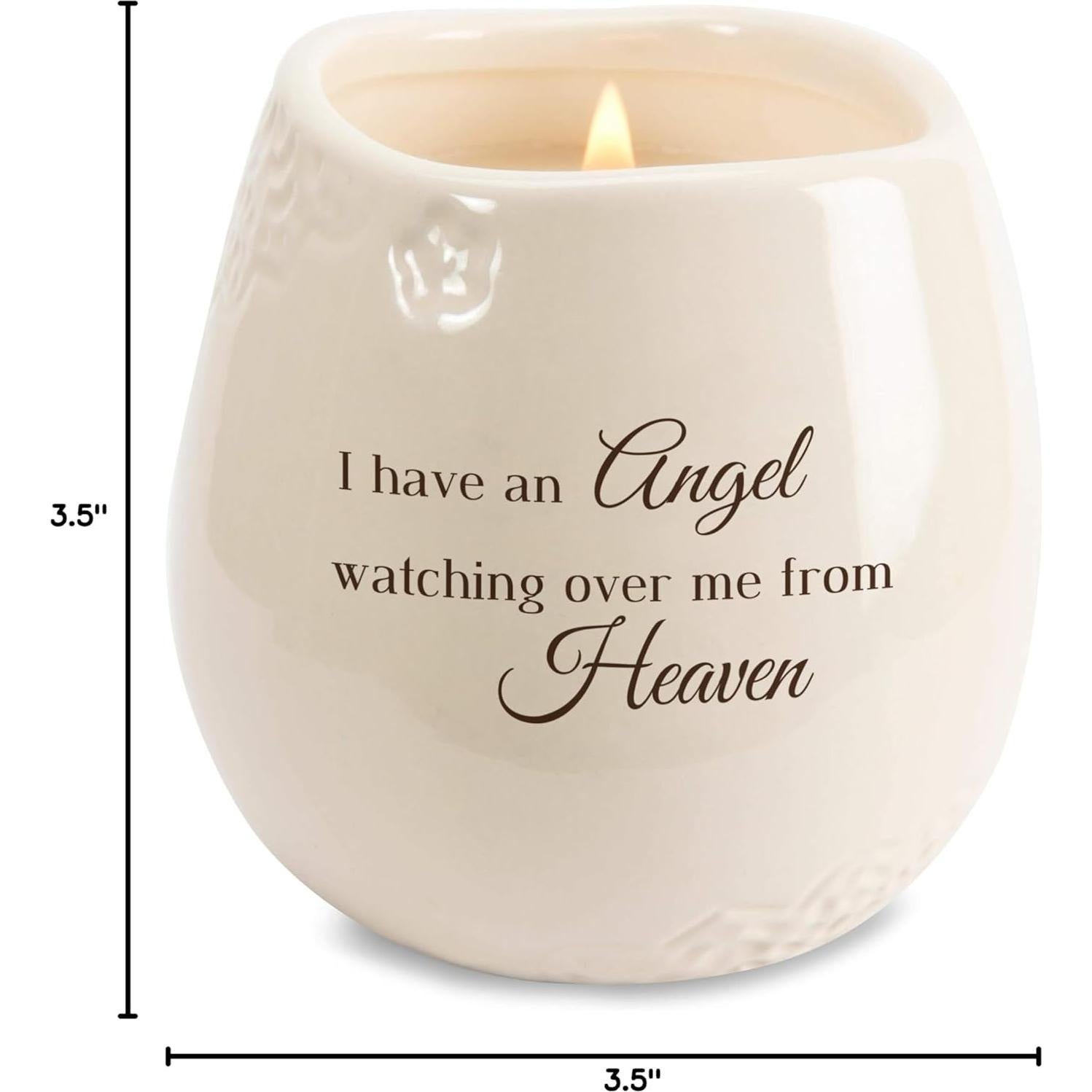 Vela Conmemorativa Pavilion Cielo 227g Cera de Soja Blanca