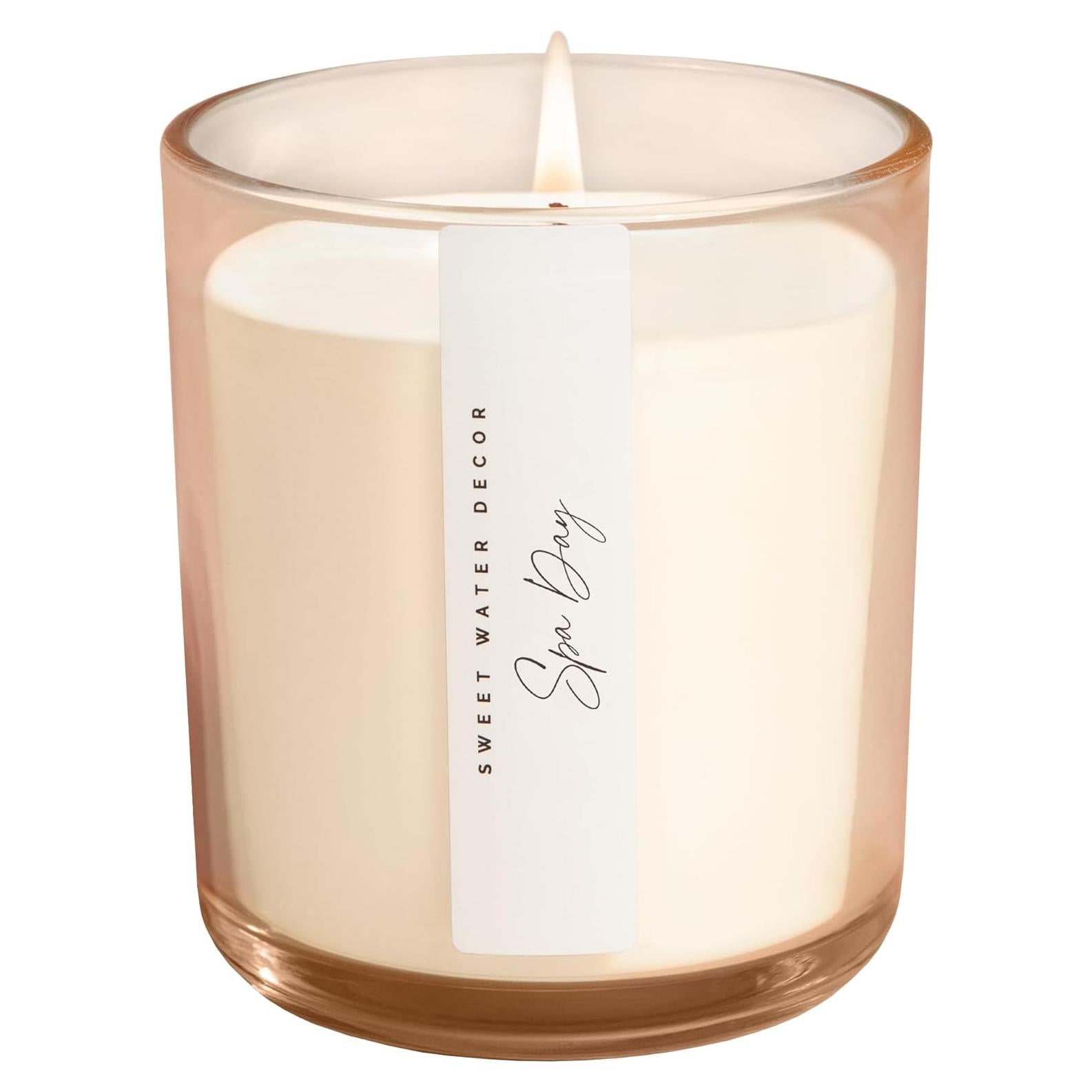 Vela Aromática de Soja Sweet Water Decor 12oz Spa Day