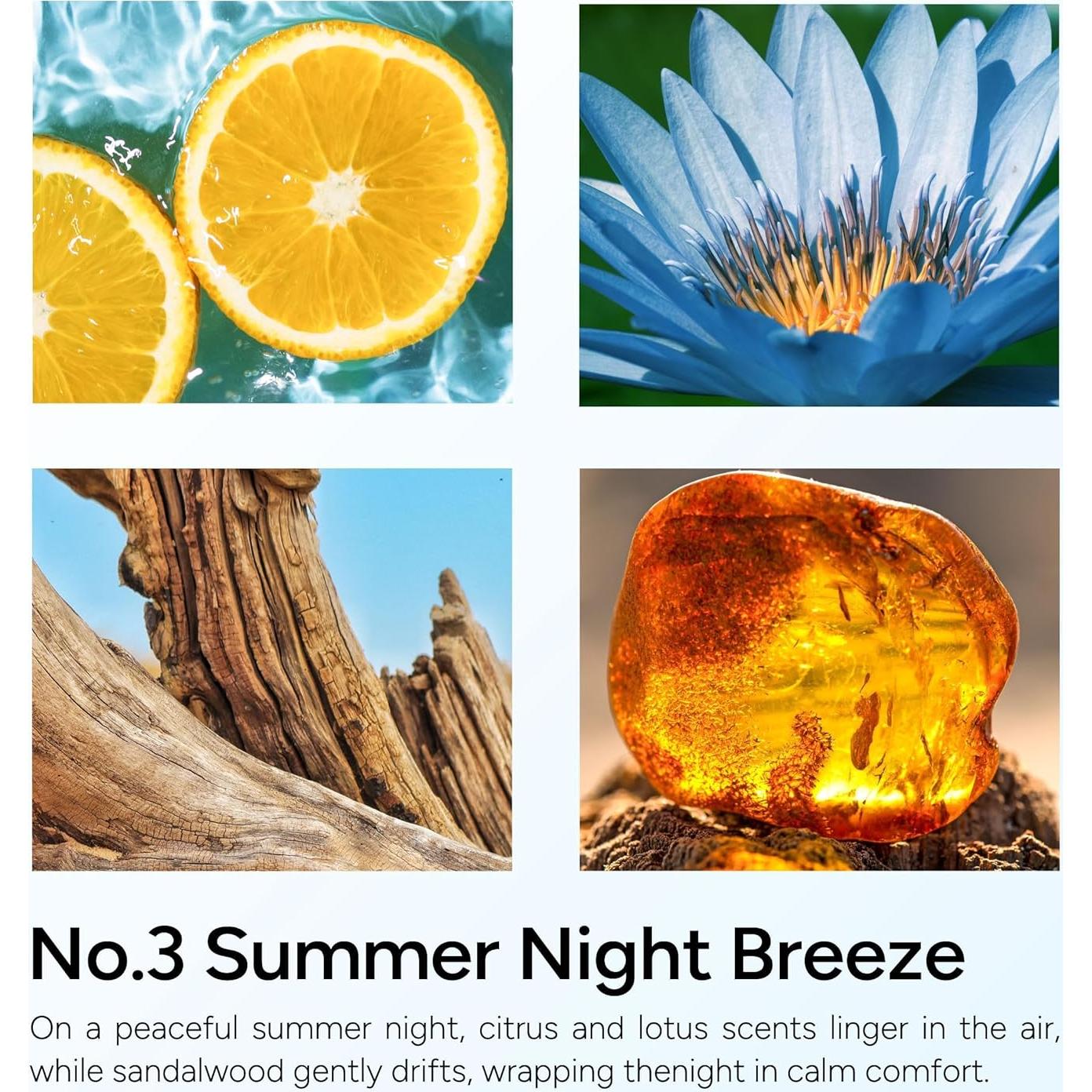 Vela Aromática LUMELOOM Brisa Nocturna 311g Cera Soja