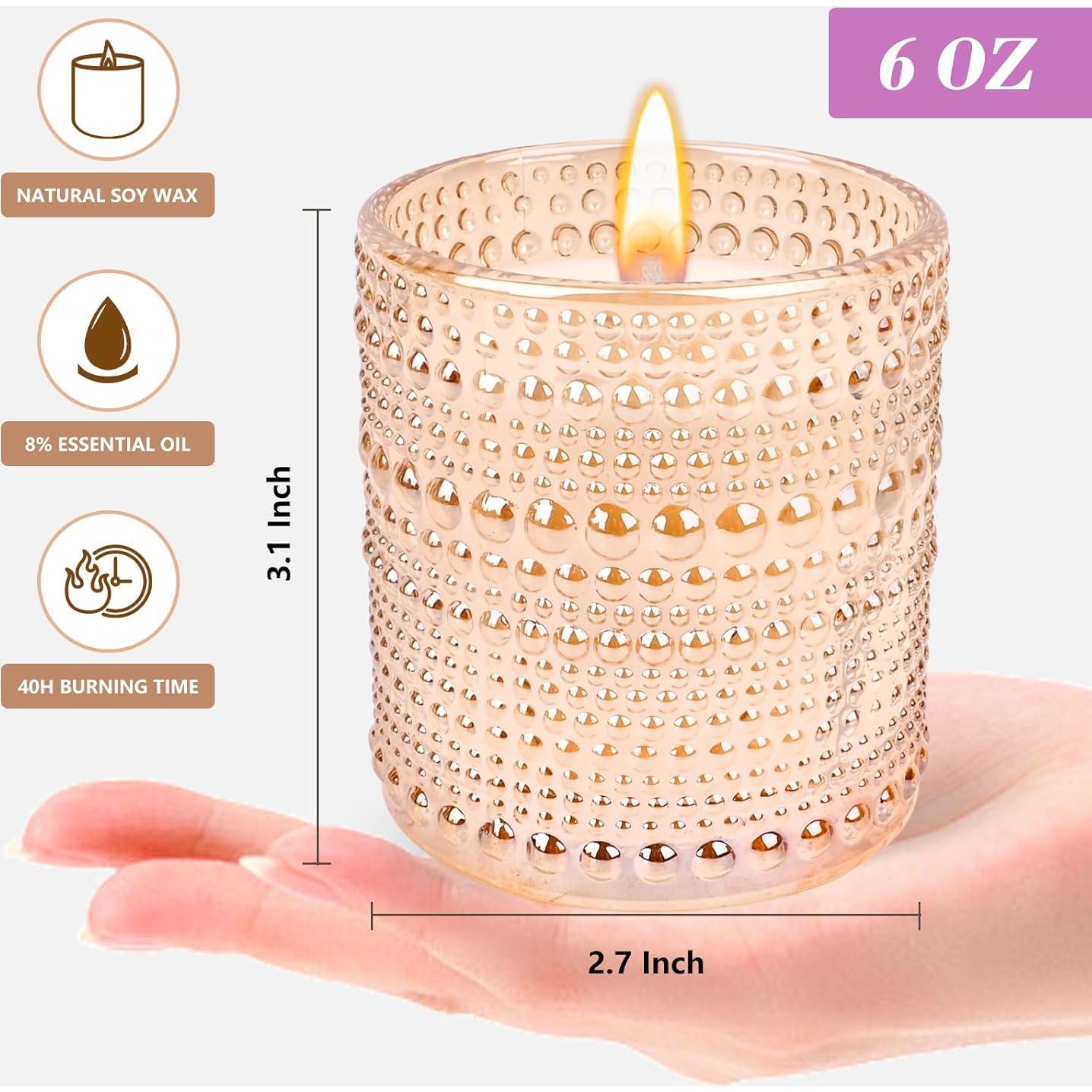 Vela Aromática de Lavanda Fragscen - Cera de Soja 170g