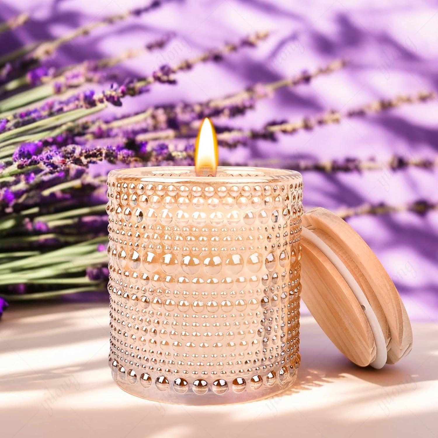 Vela Aromática de Lavanda Fragscen - Cera de Soja 170g