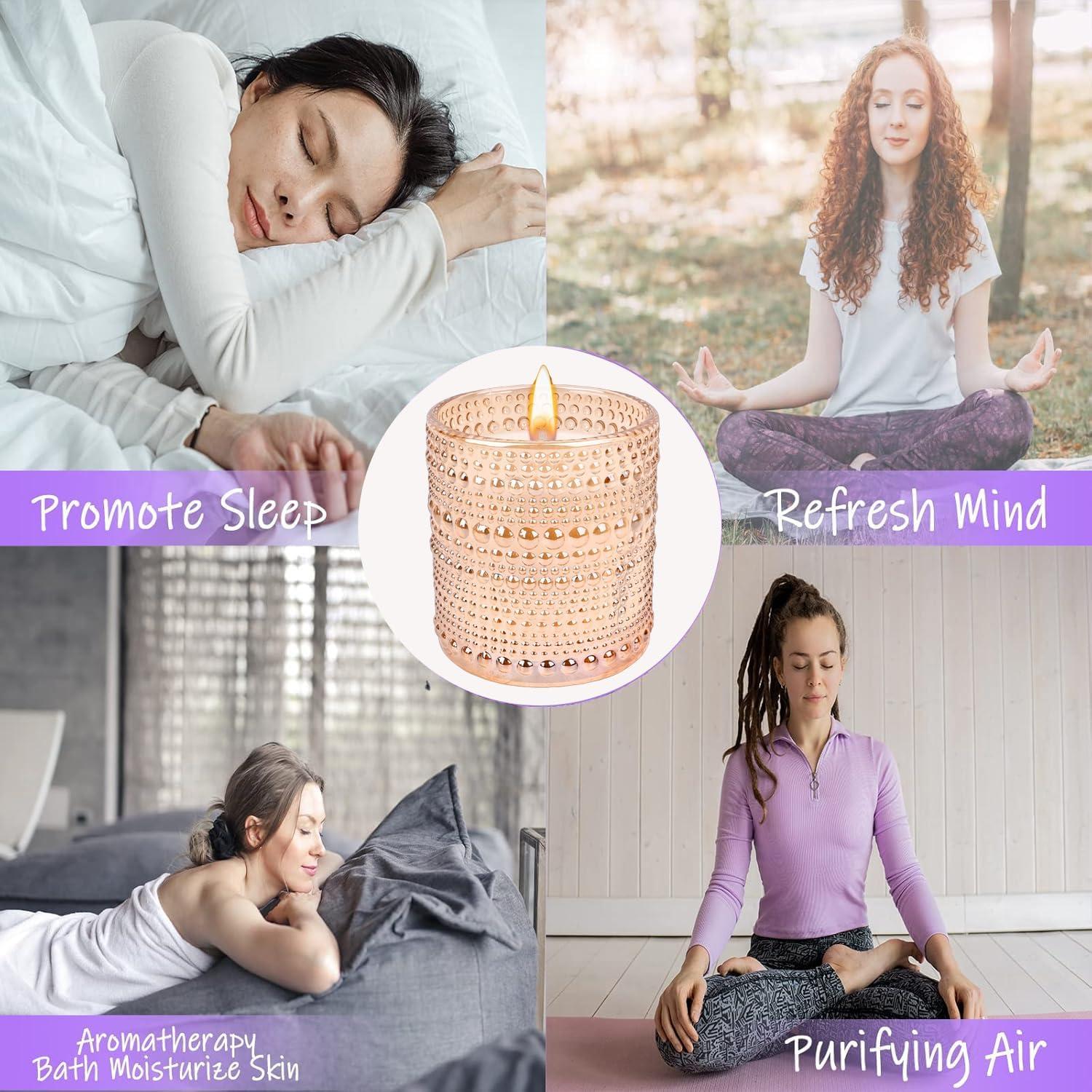 Vela Aromática de Lavanda Fragscen - Cera de Soja 170g