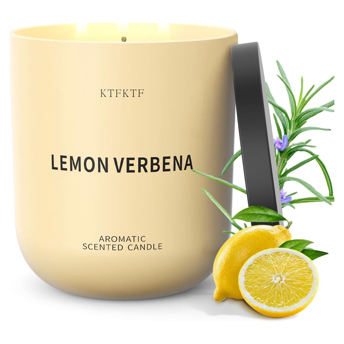 Vela Aromática KTFKTF Verbena de Limón 402.6g 80H