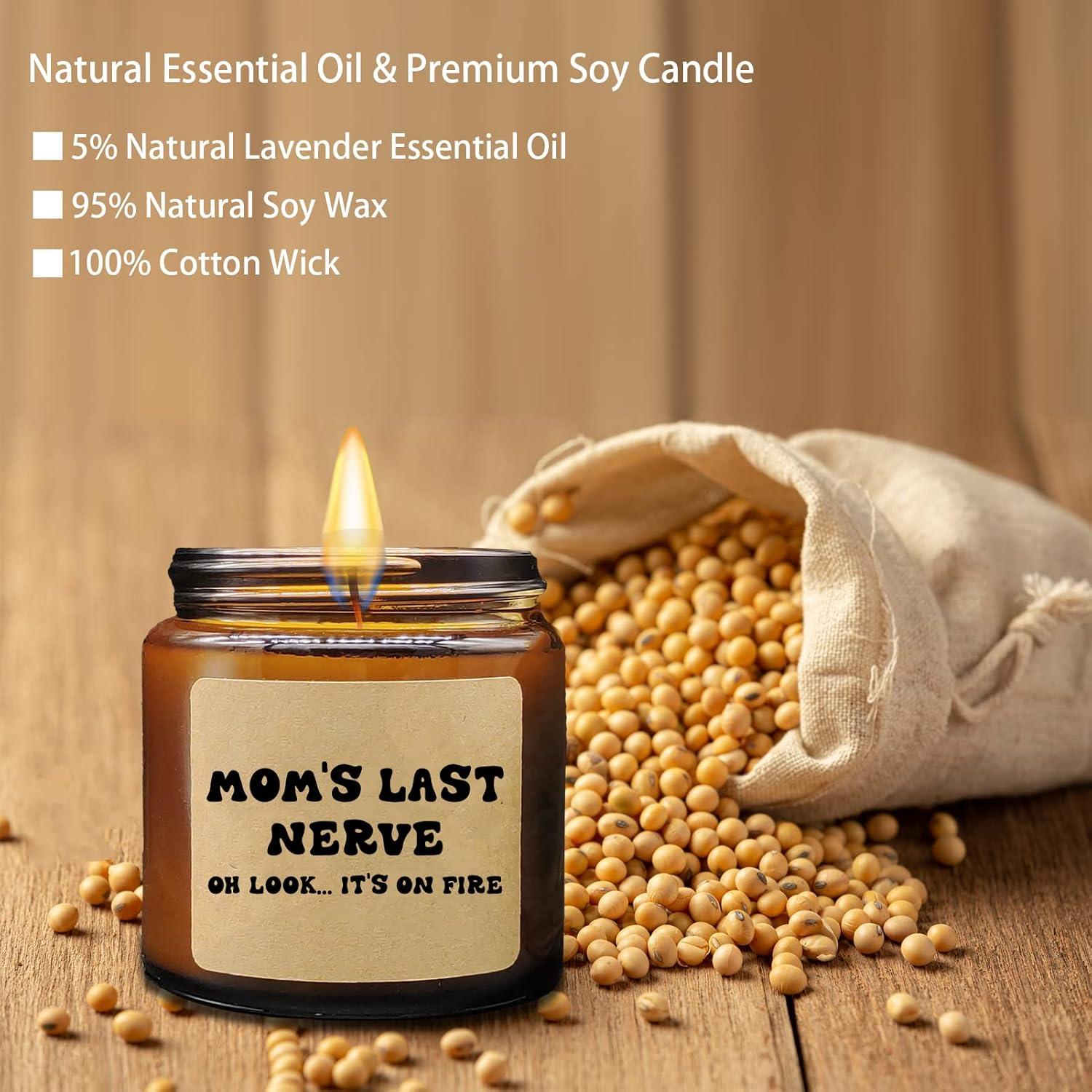 Vela Aromatizada de Soja 4oz Tsyulog Lavanda - Regalo Mamá