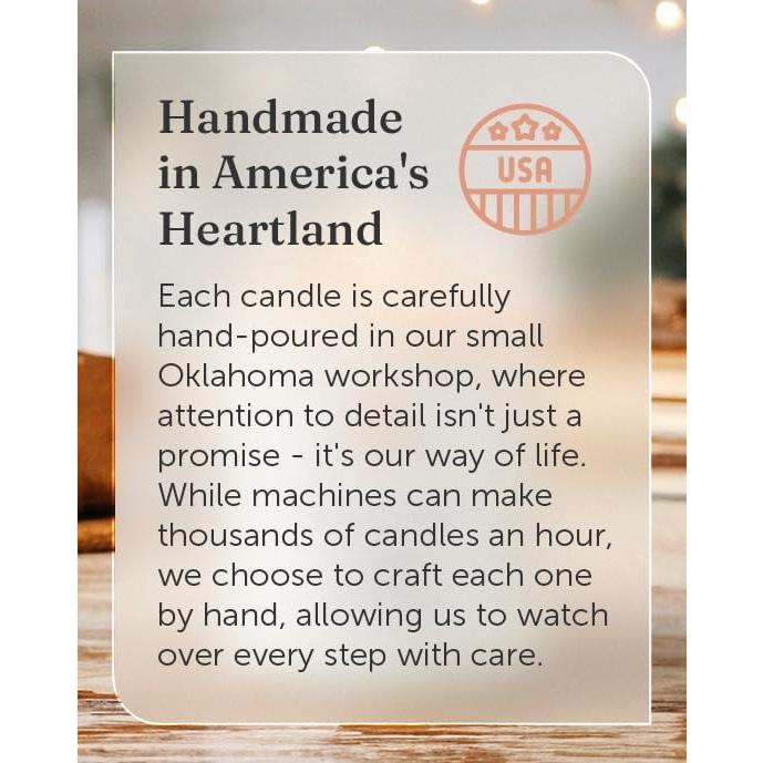 Vela Aromática de Cera de Soja The Dancing Wick 311g Pasteles de Almendra