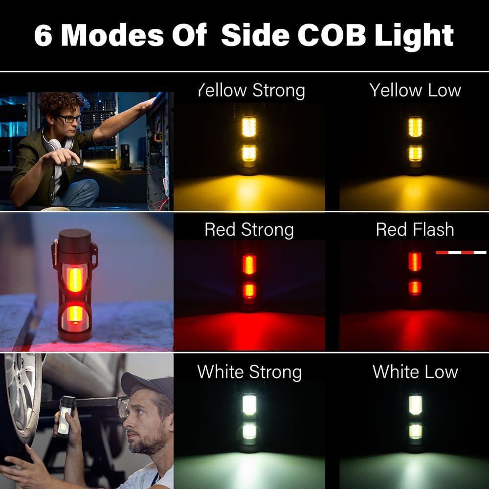 Encendedor Eléctrico KALIMO 2-en-1 a Prueba de Viento y Agua