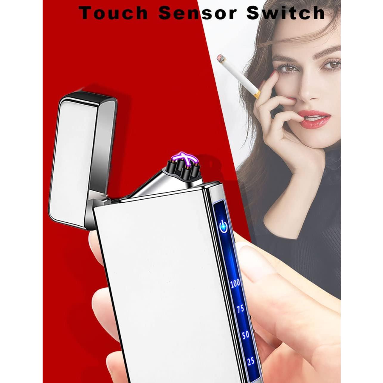 Encendedor Eléctrico de Plasma Vaglory VA6008SI Recargable USB-C