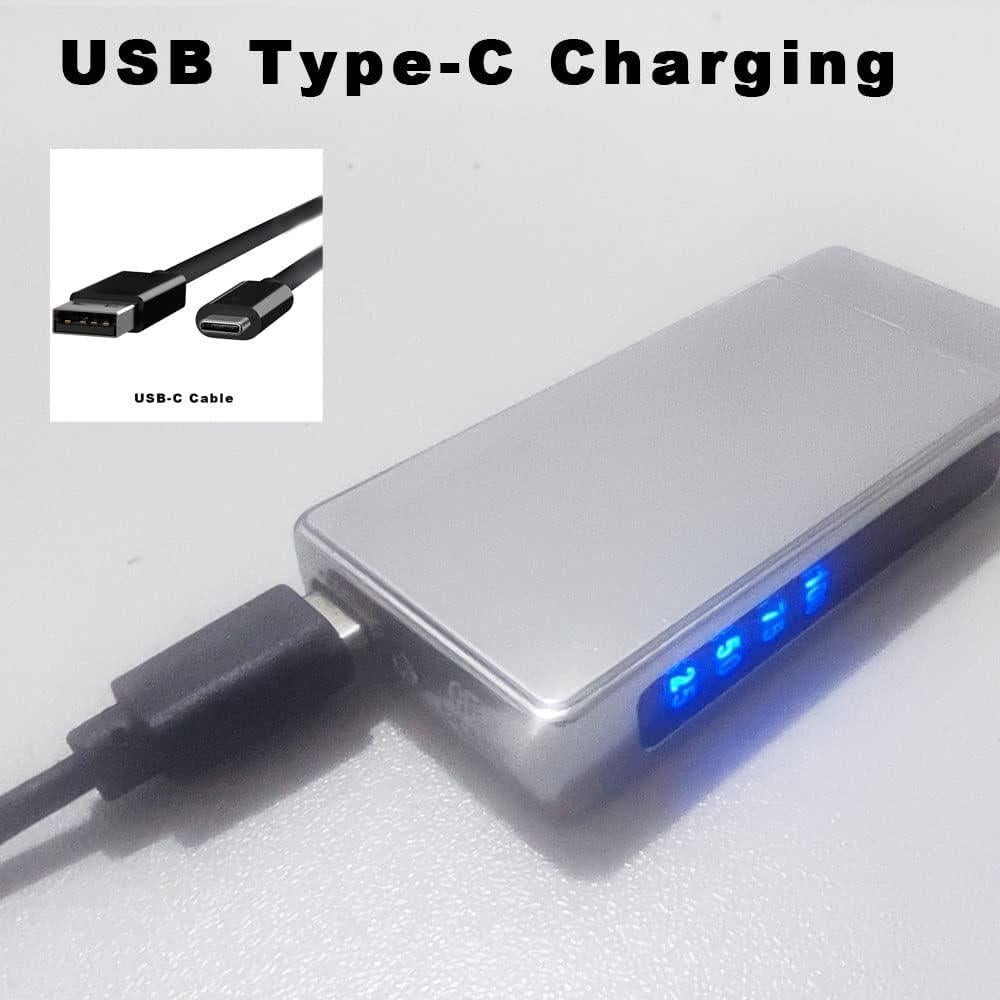 Encendedor Eléctrico de Plasma Vaglory VA6008SI Recargable USB-C