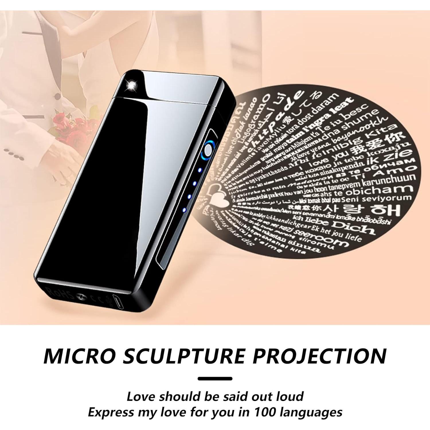 Encendedor Eléctrico Recargable BABOBIU Plasma a Prueba de Viento