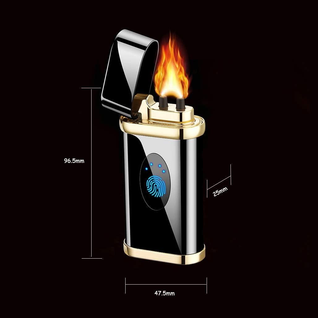Encendedor Eléctrico de Plasma LINGANG USB Recargable Azul
