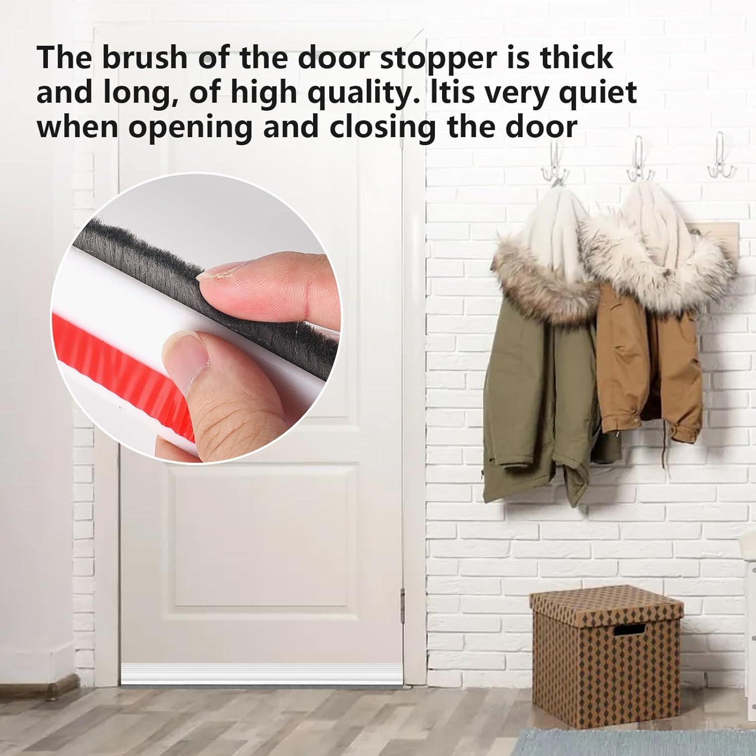 Cepillo de Barrido para Puerta Funnytek 99 cm Aislante Acústico