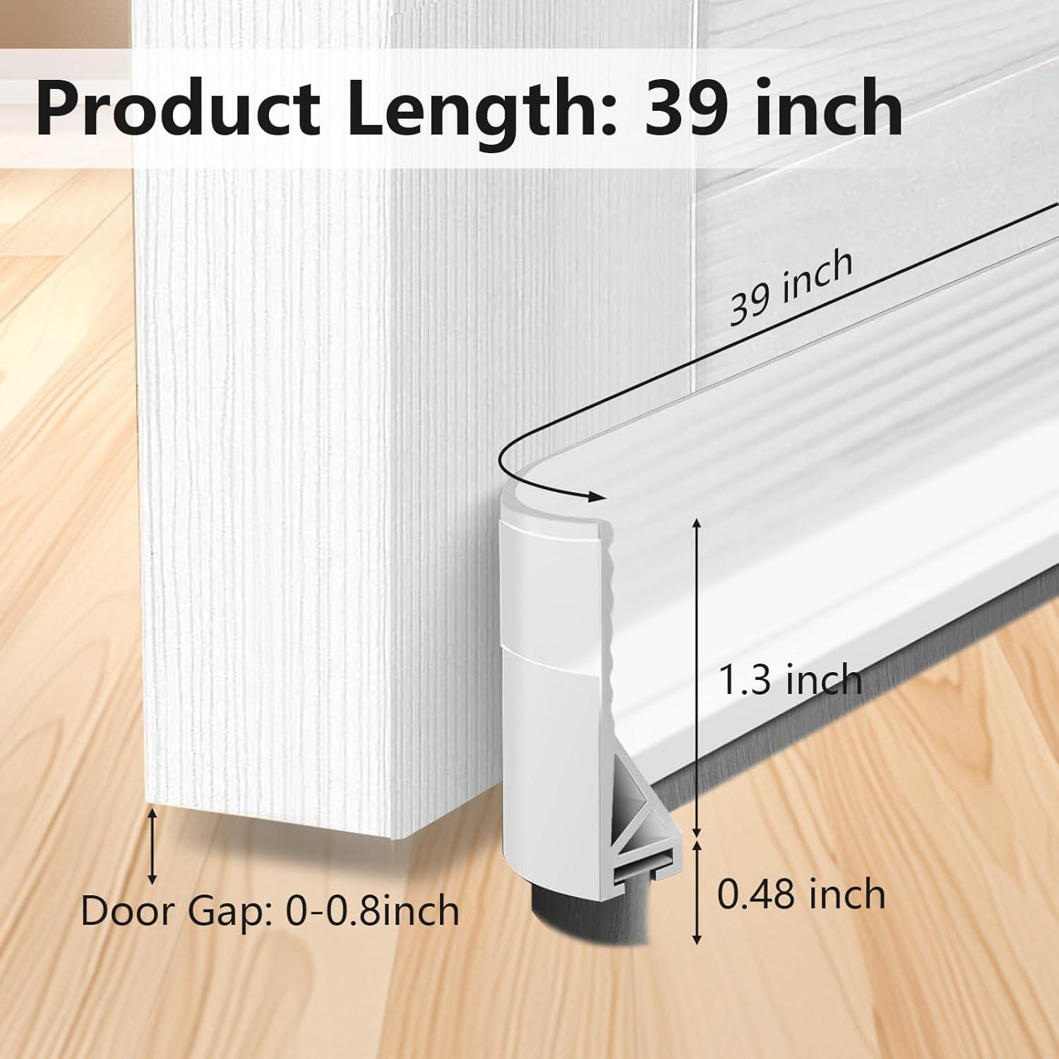 Cepillo de Barrido para Puerta Funnytek 99 cm Aislante Acústico