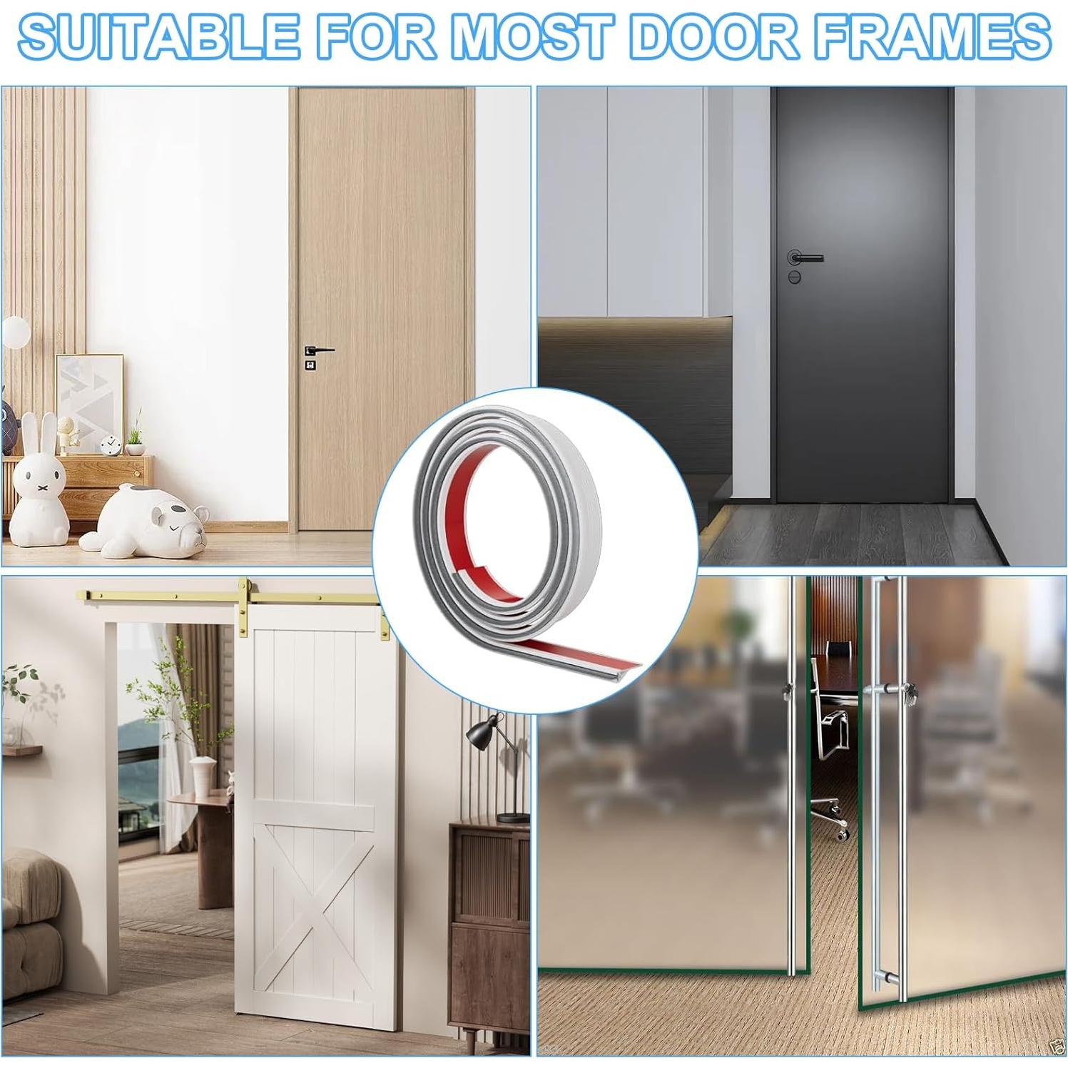 Barrido de puerta NIXRET 100 cm con cepillo autoadhesivo