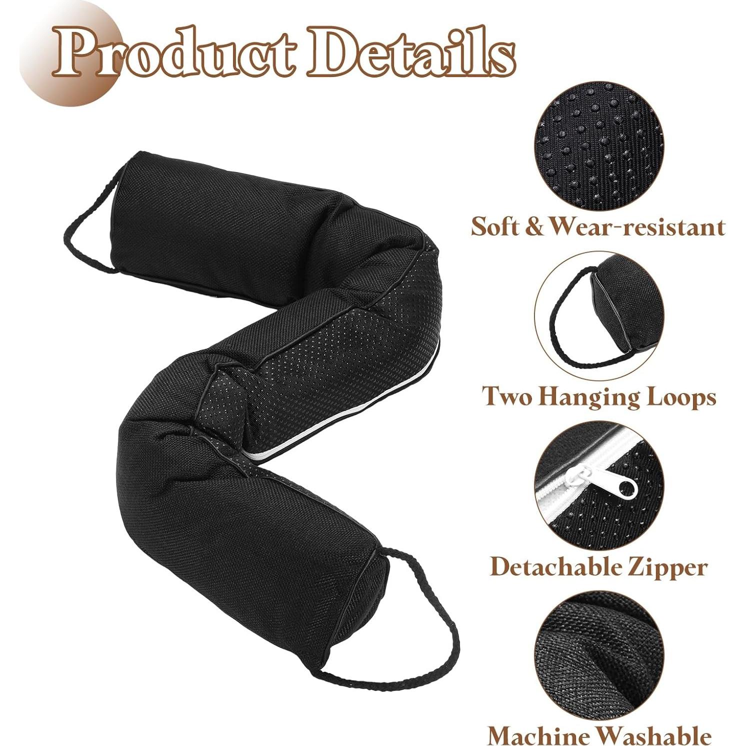 Barrera de Puerta uxcell 86 cm Aislante de Corrientes de Aire