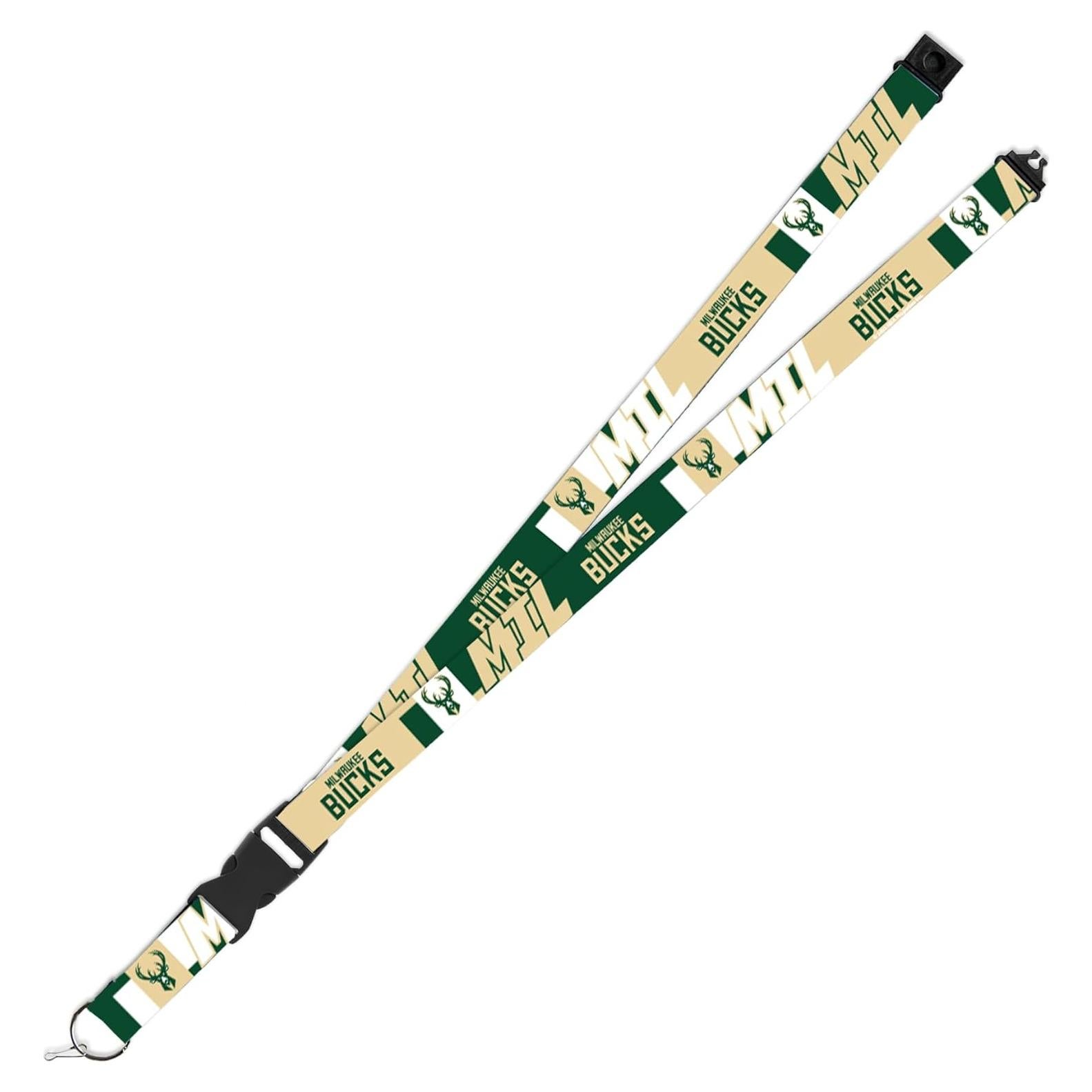 Rico Industries NBA Basketball 19" x 1" Premium Unisex-Adult Safety Breakaway Lanyard - Flash